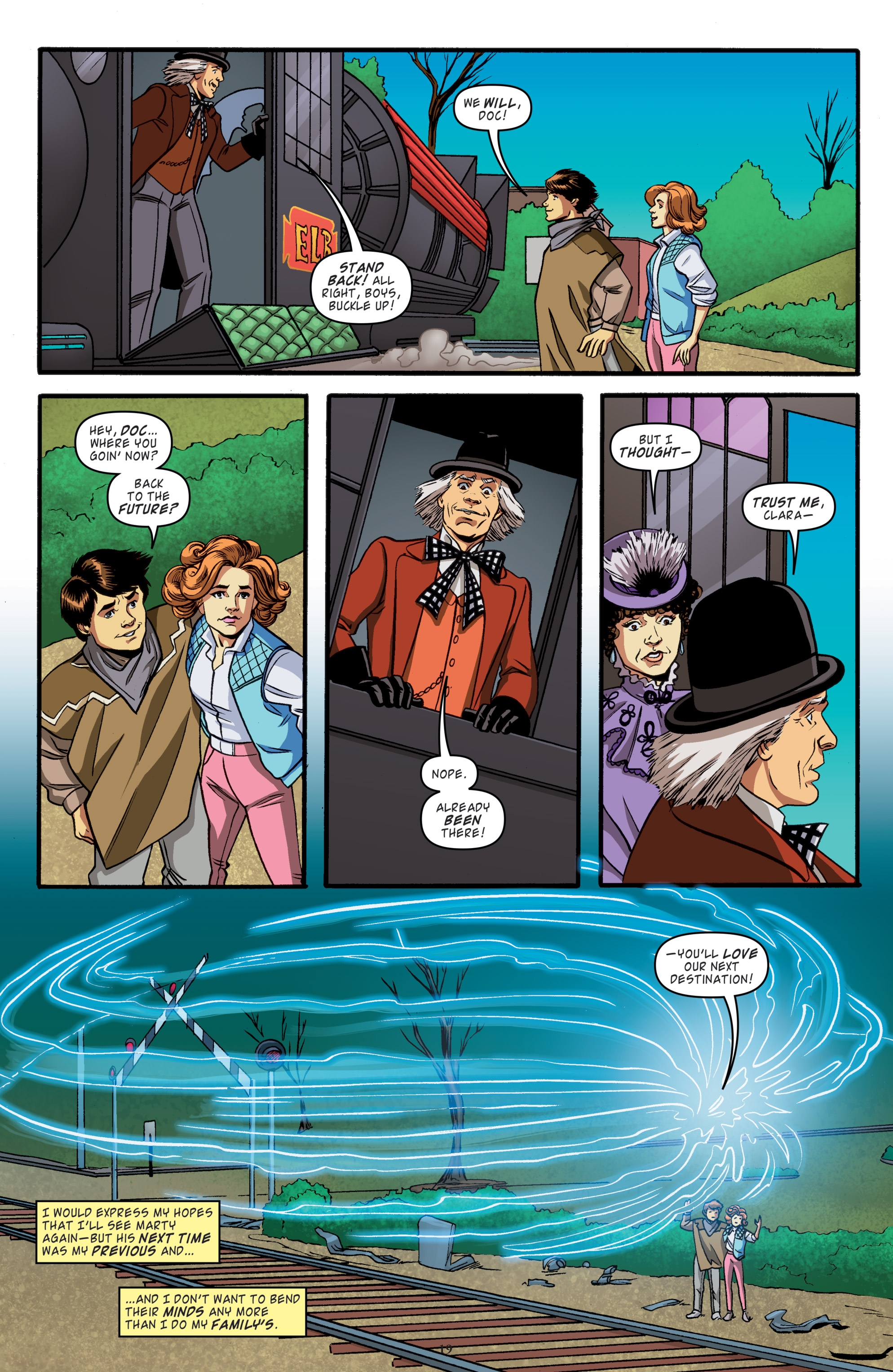 Back to the Future: Tales from the Time Train (2017) issue 1 - Page 21