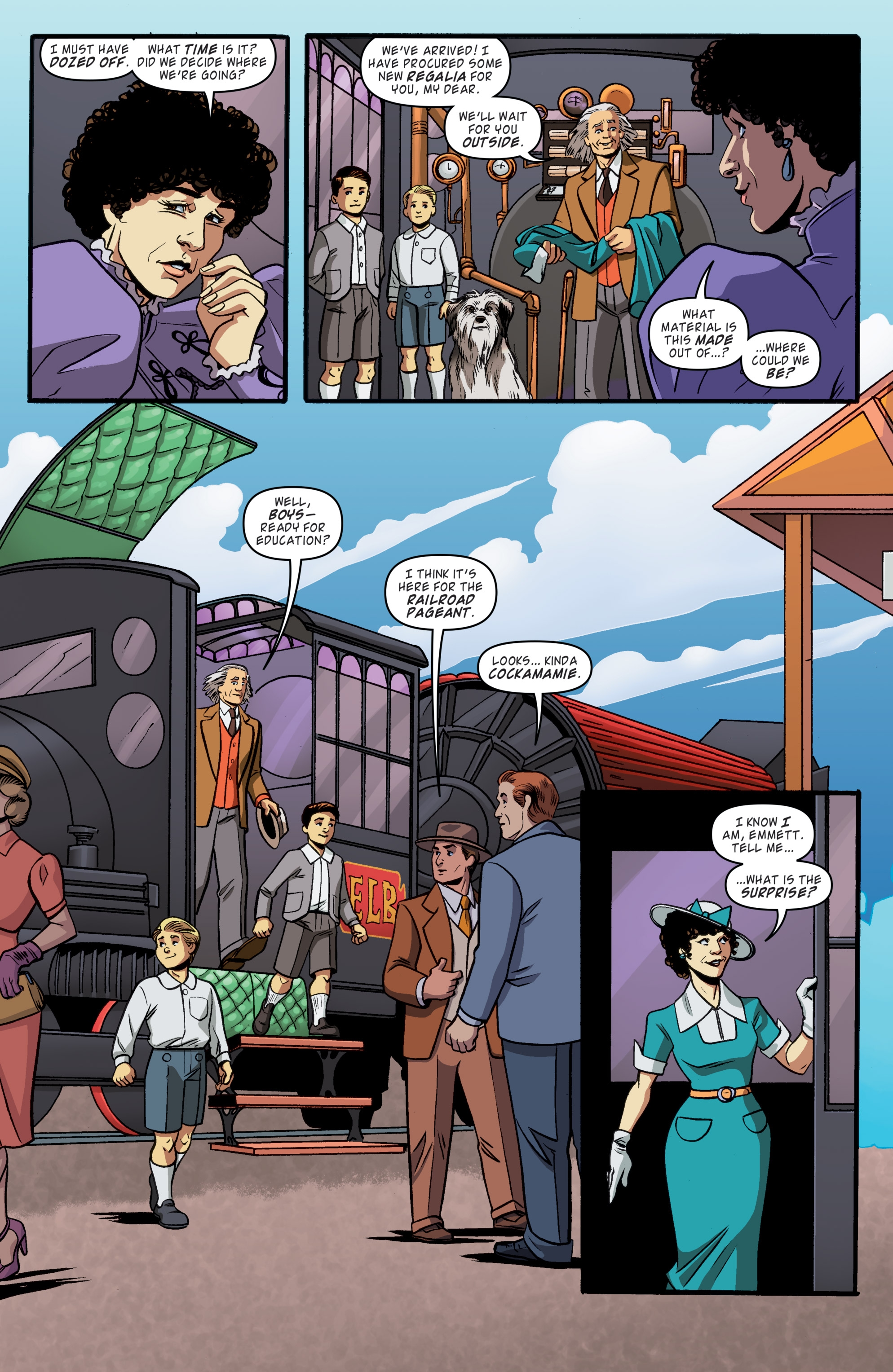 Back to the Future: Tales from the Time Train (2017) issue 1 - Page 23