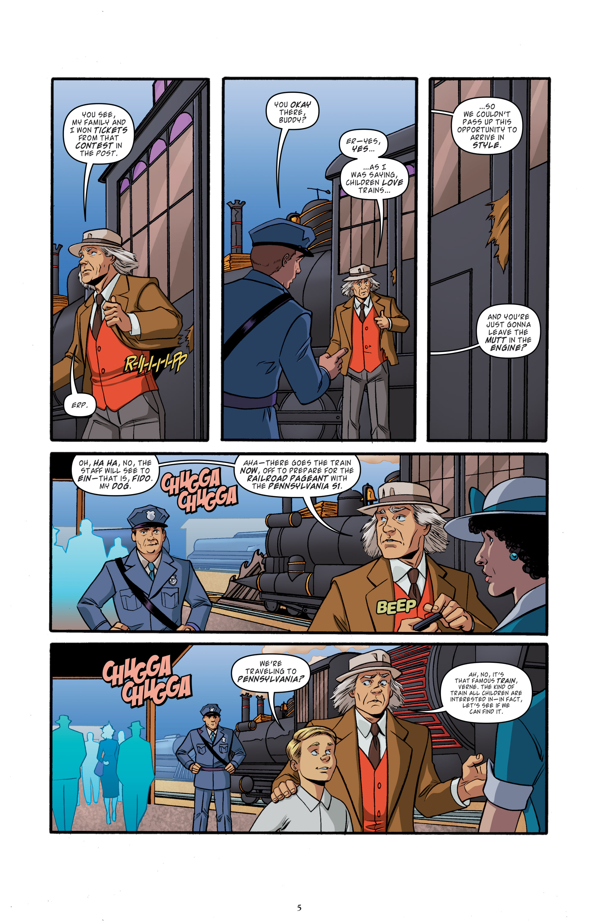 Back to the Future: Tales from the Time Train (2017) issue 2 - Page 7