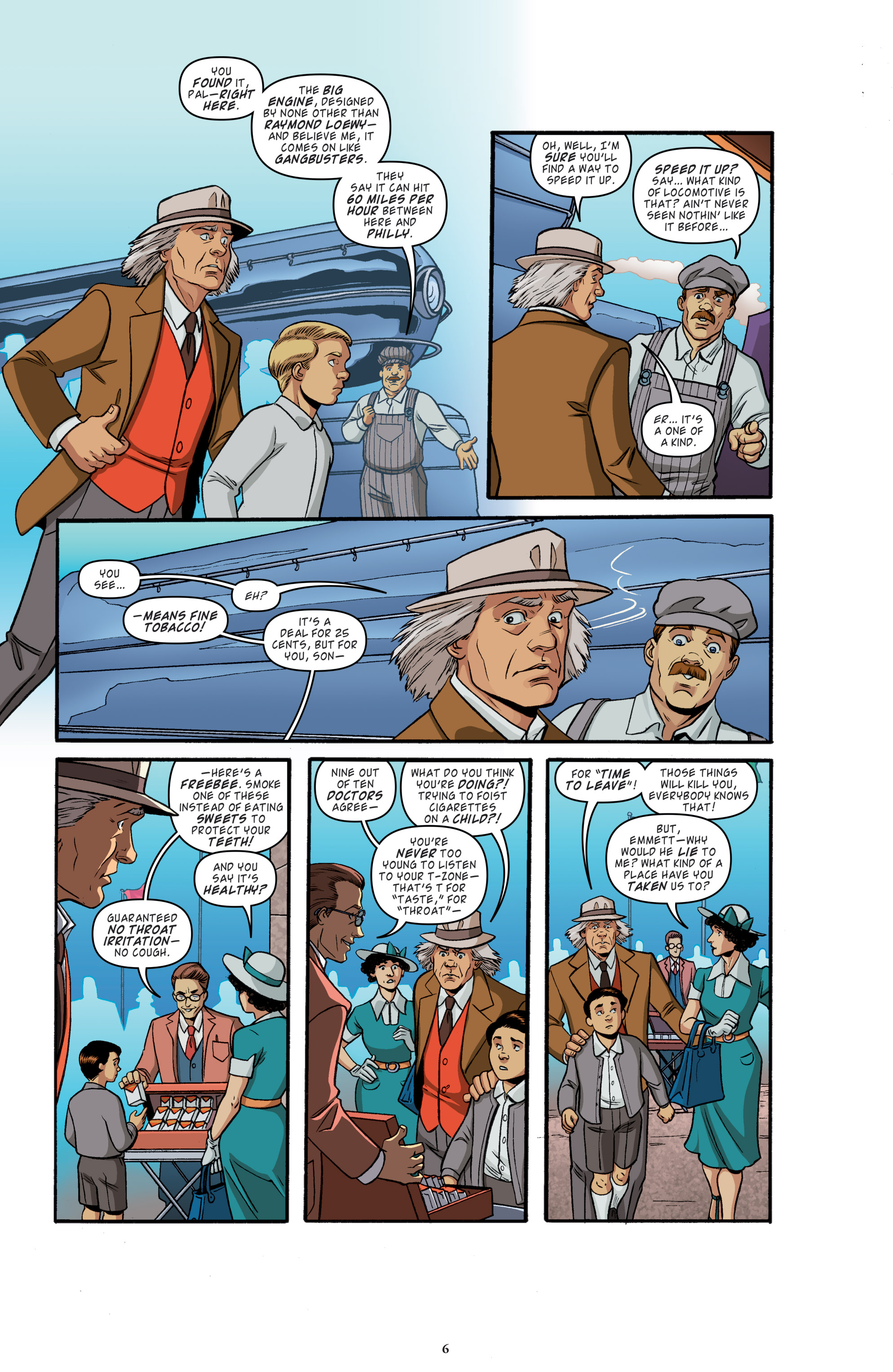 Back to the Future: Tales from the Time Train (2017) issue 2 - Page 8