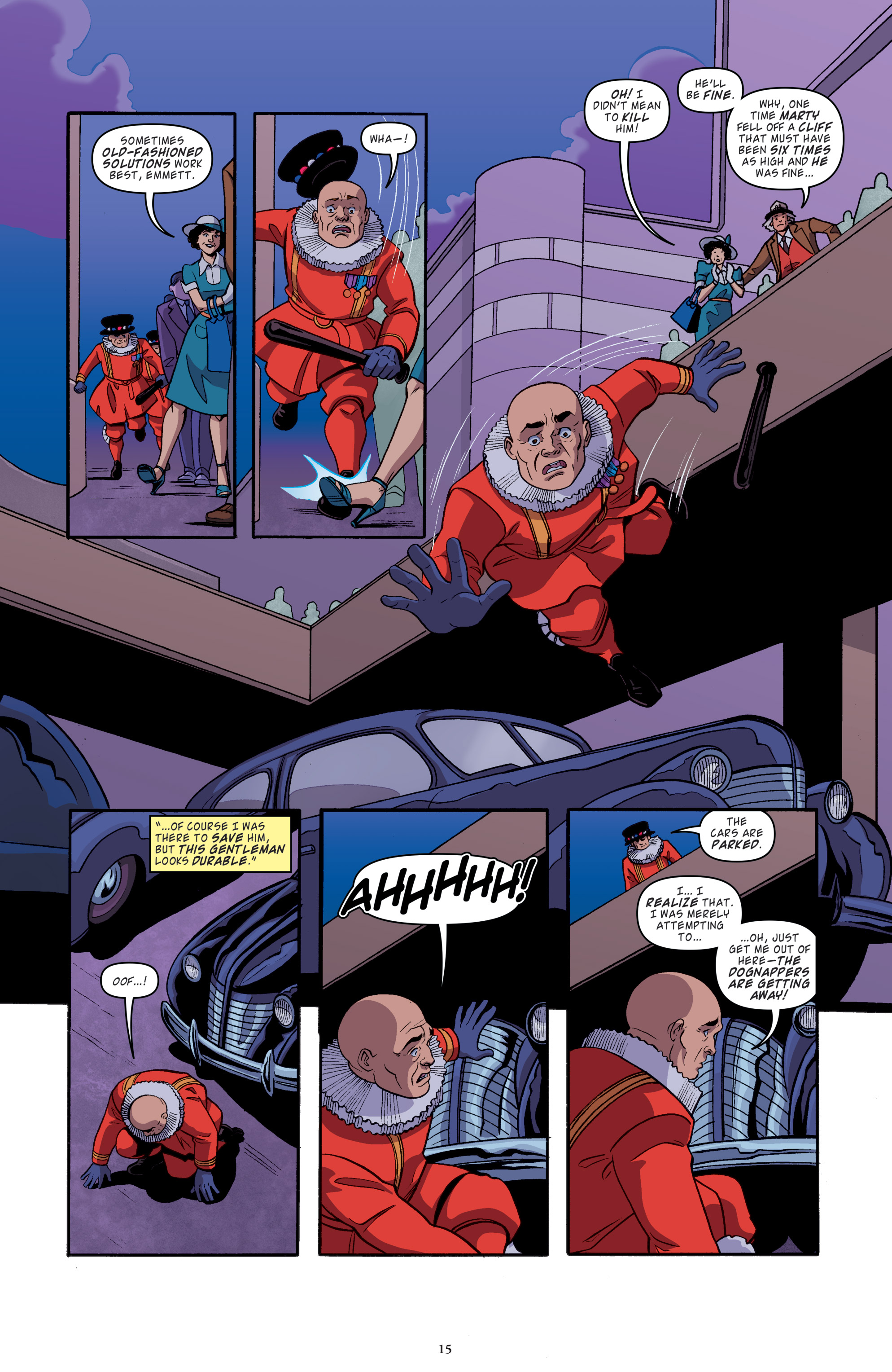 Back to the Future: Tales from the Time Train (2017) issue 4 - Page 17