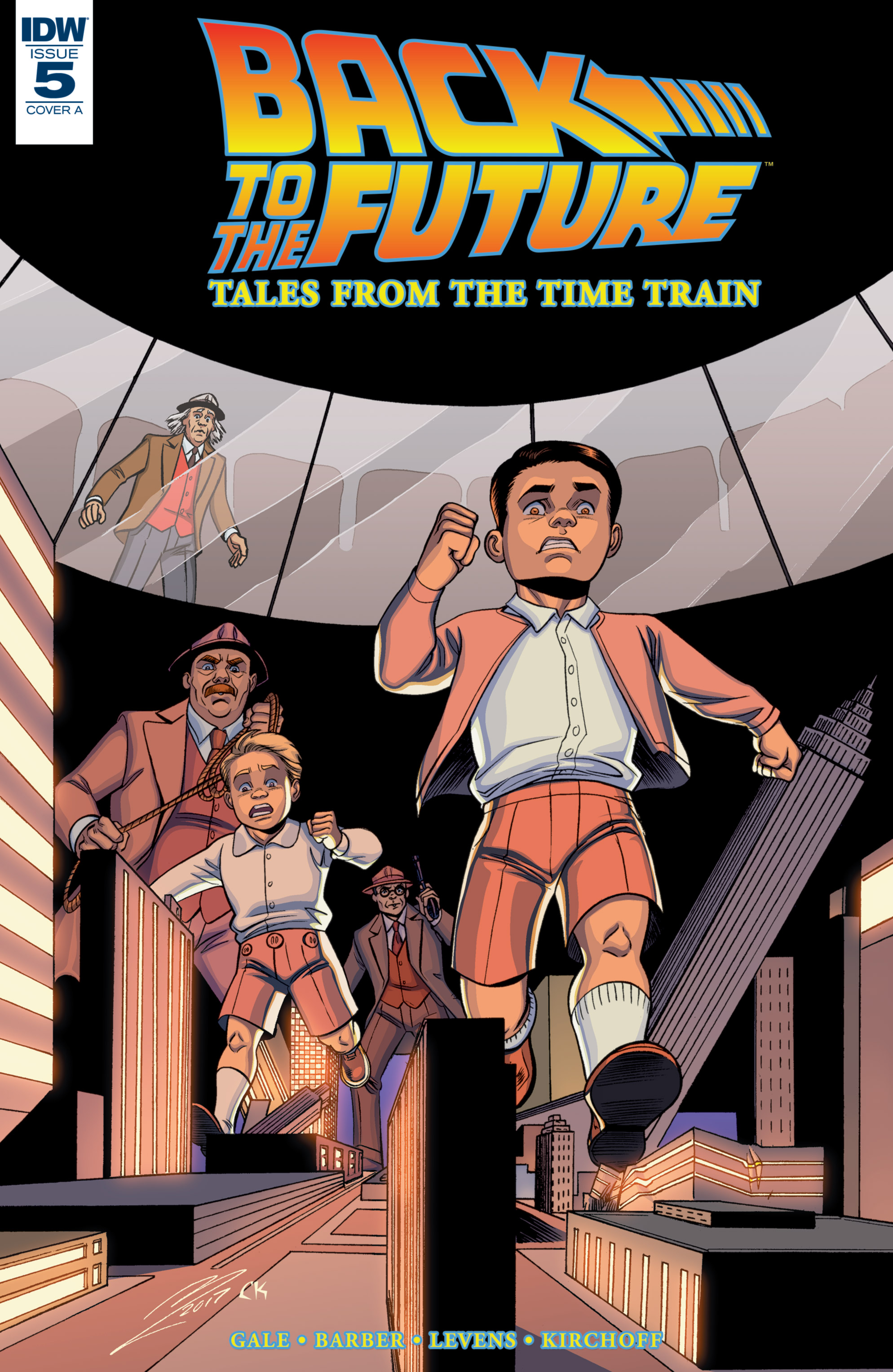 Back to the Future: Tales from the Time Train (2017): Chapter 5 - Page 1
