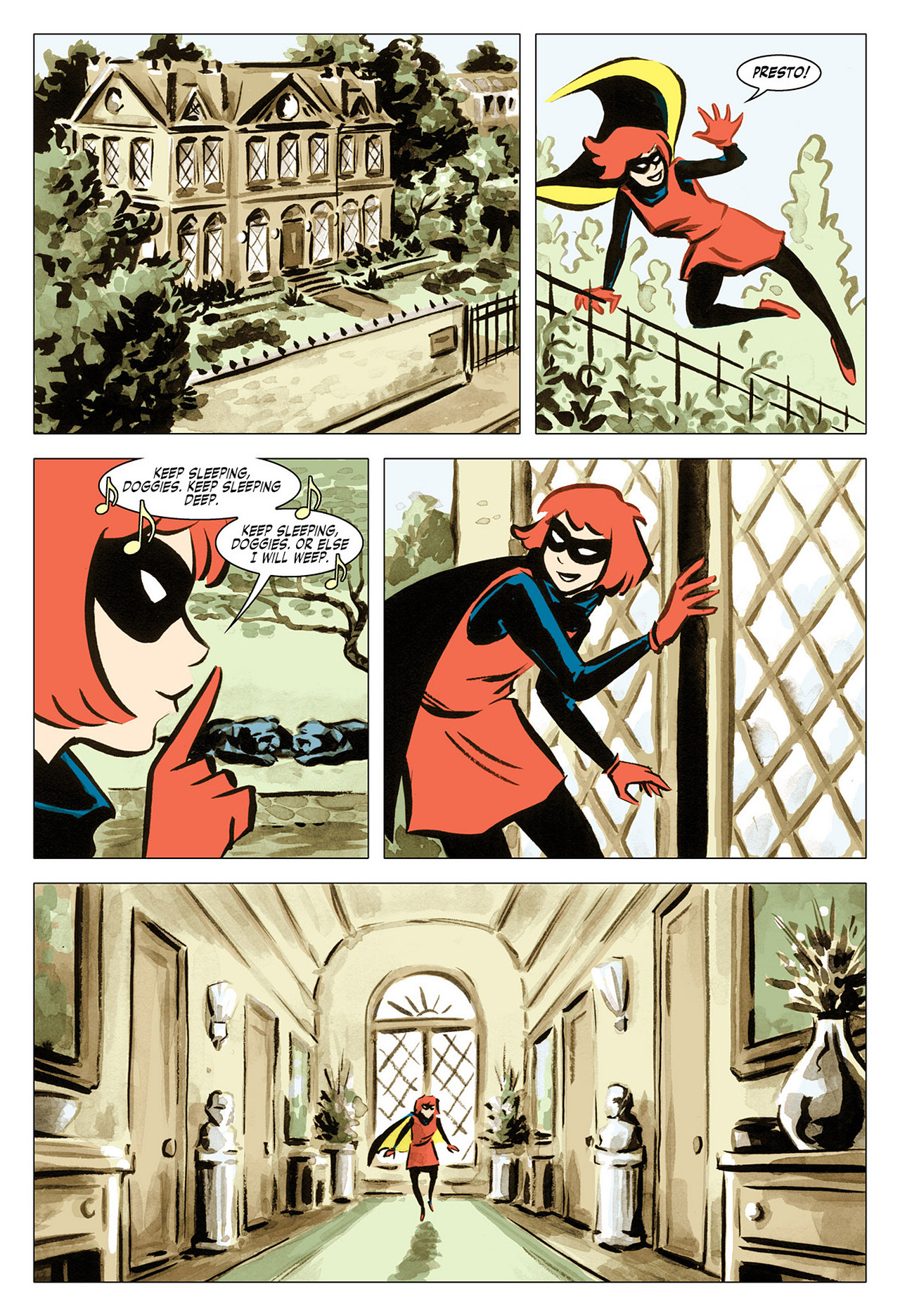 Bandette (2012-): Chapter 1 - Page 3