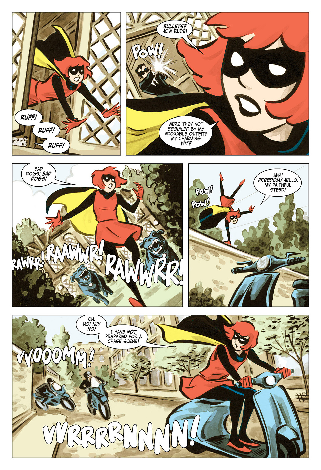 Bandette (2012-) issue 1 - Page 6