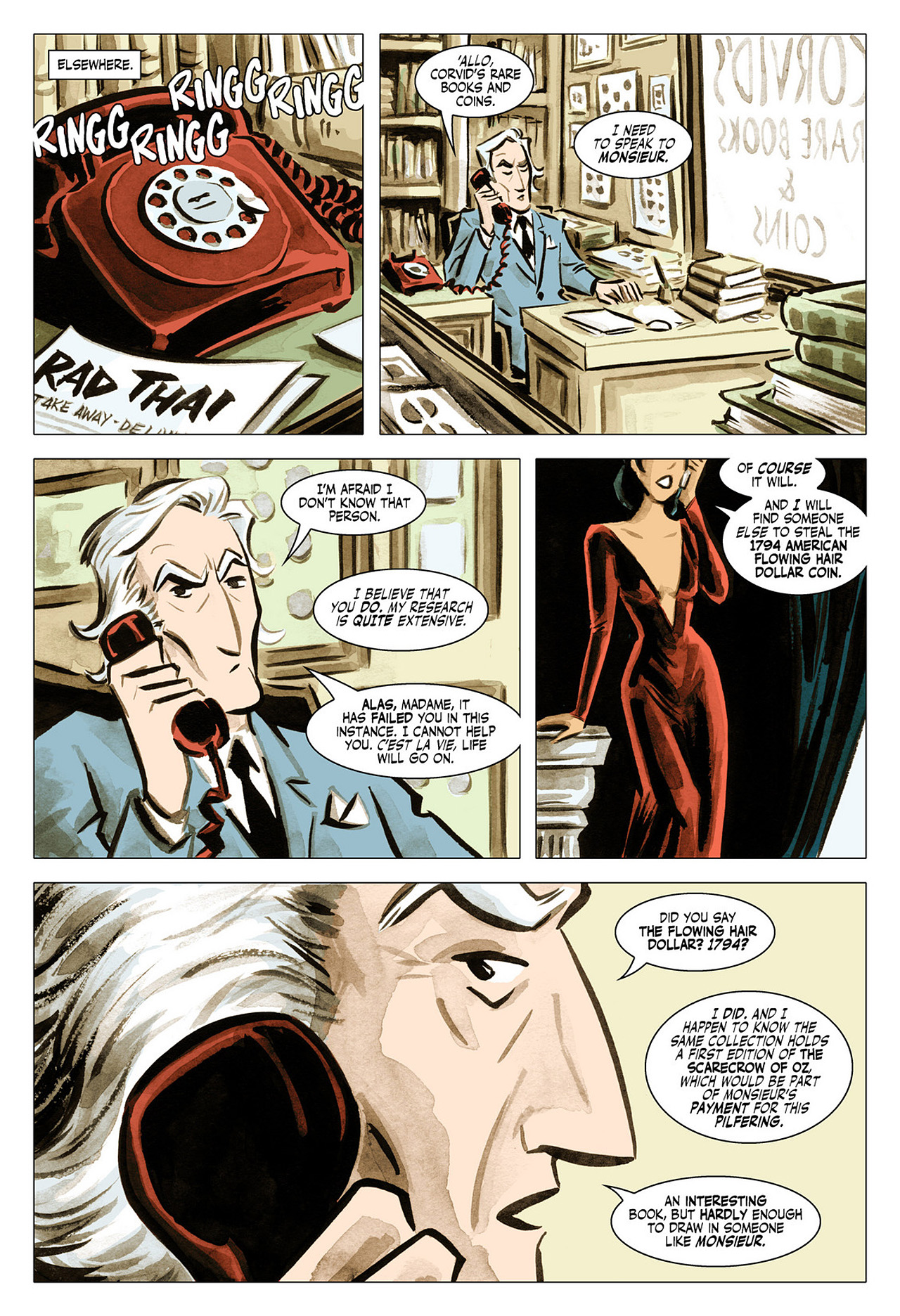 Bandette (2012-) issue 1 - Page 7