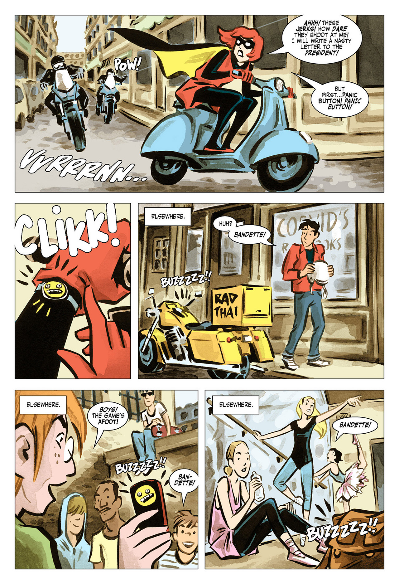 Bandette (2012-) issue 1 - Page 9