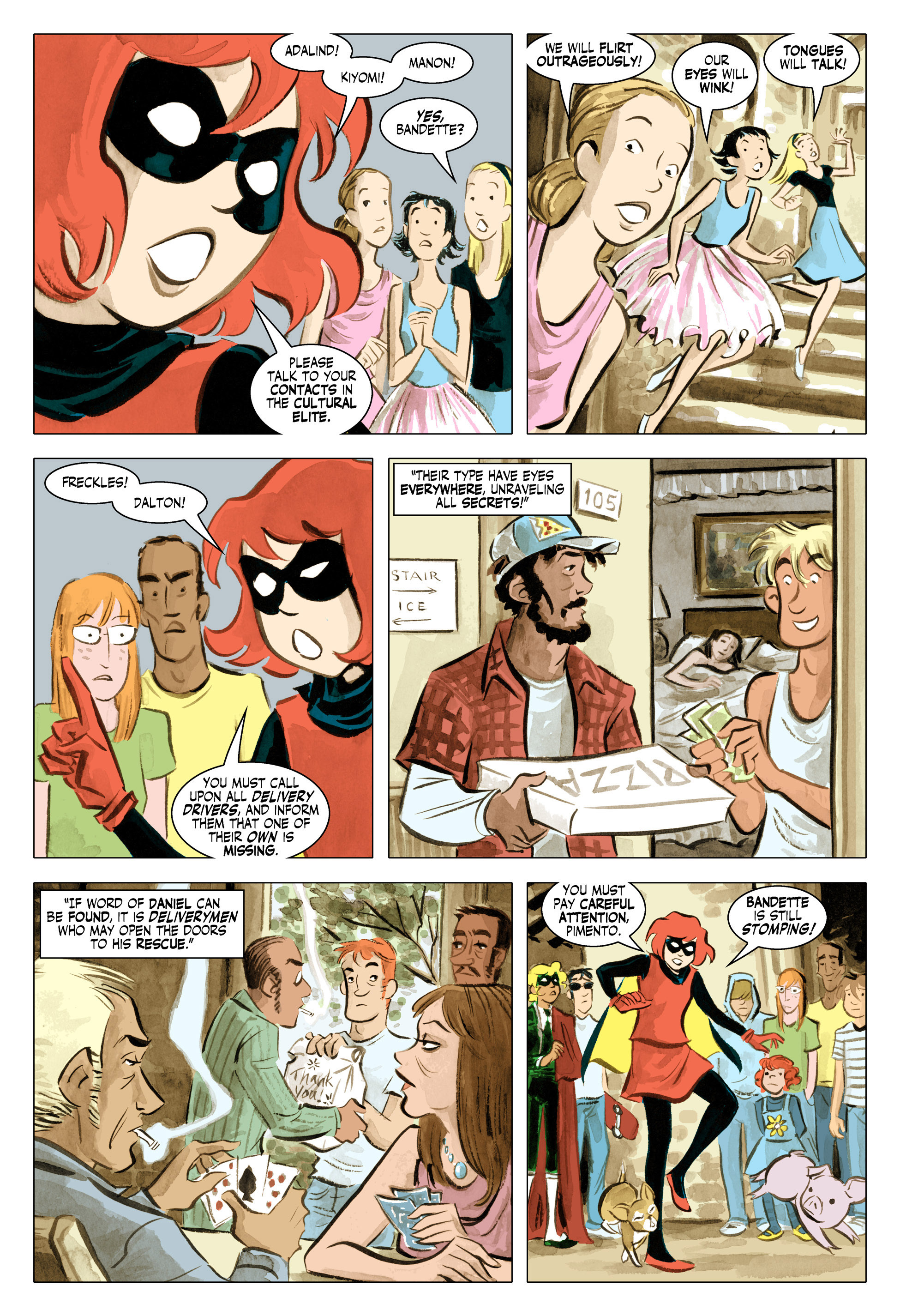 Bandette (2012-) issue 11 - Page 5