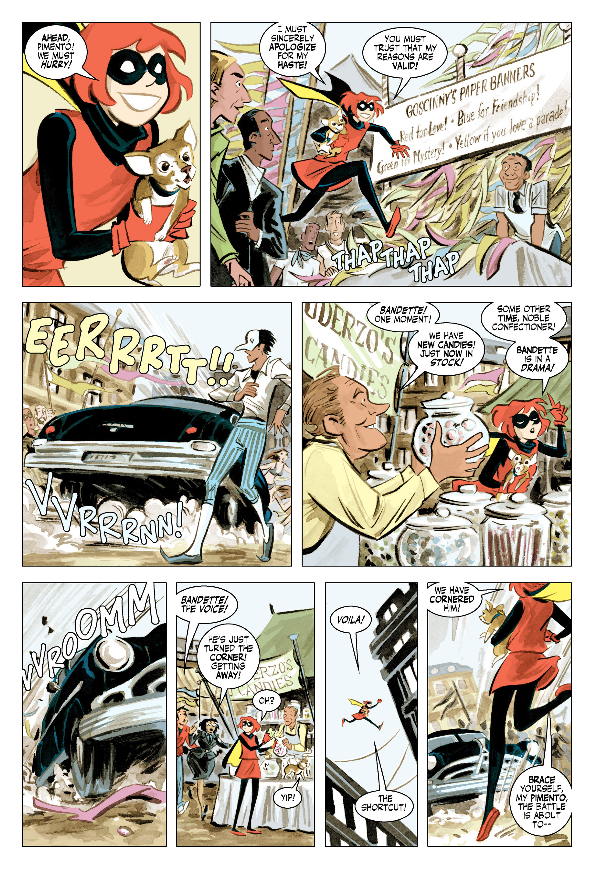 Bandette (2012-) issue 13 - Page 18