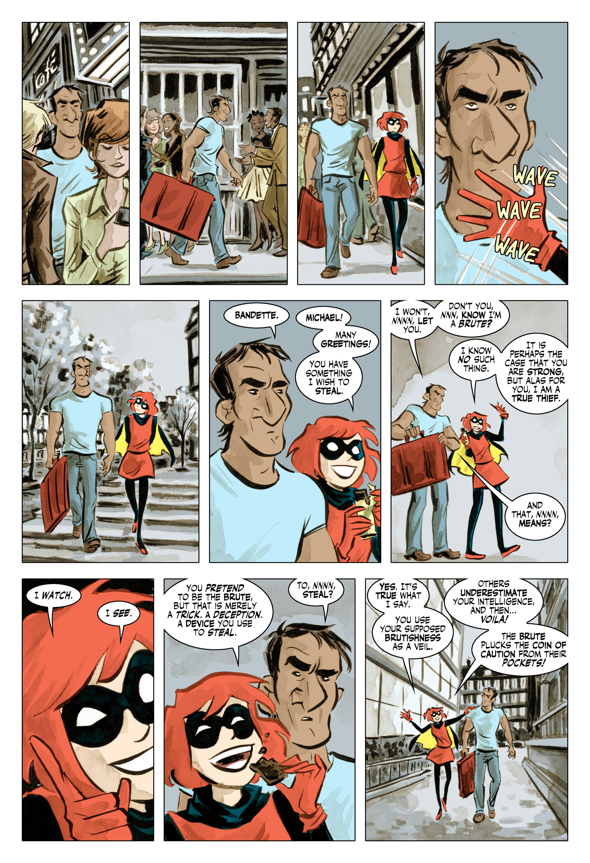 Bandette (2012-) issue 15 - Page 18