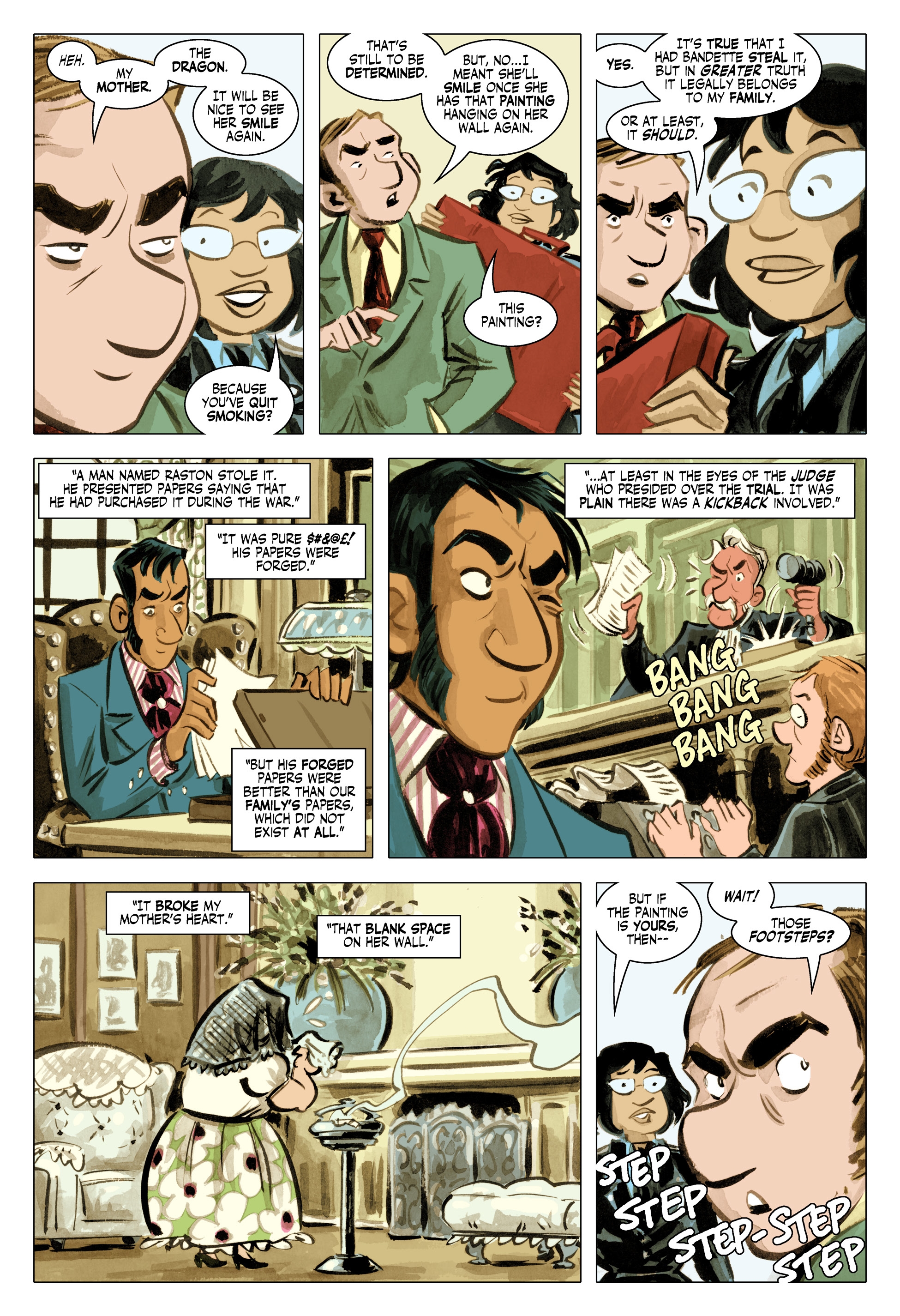 Bandette (2012-) issue 16 - Page 9