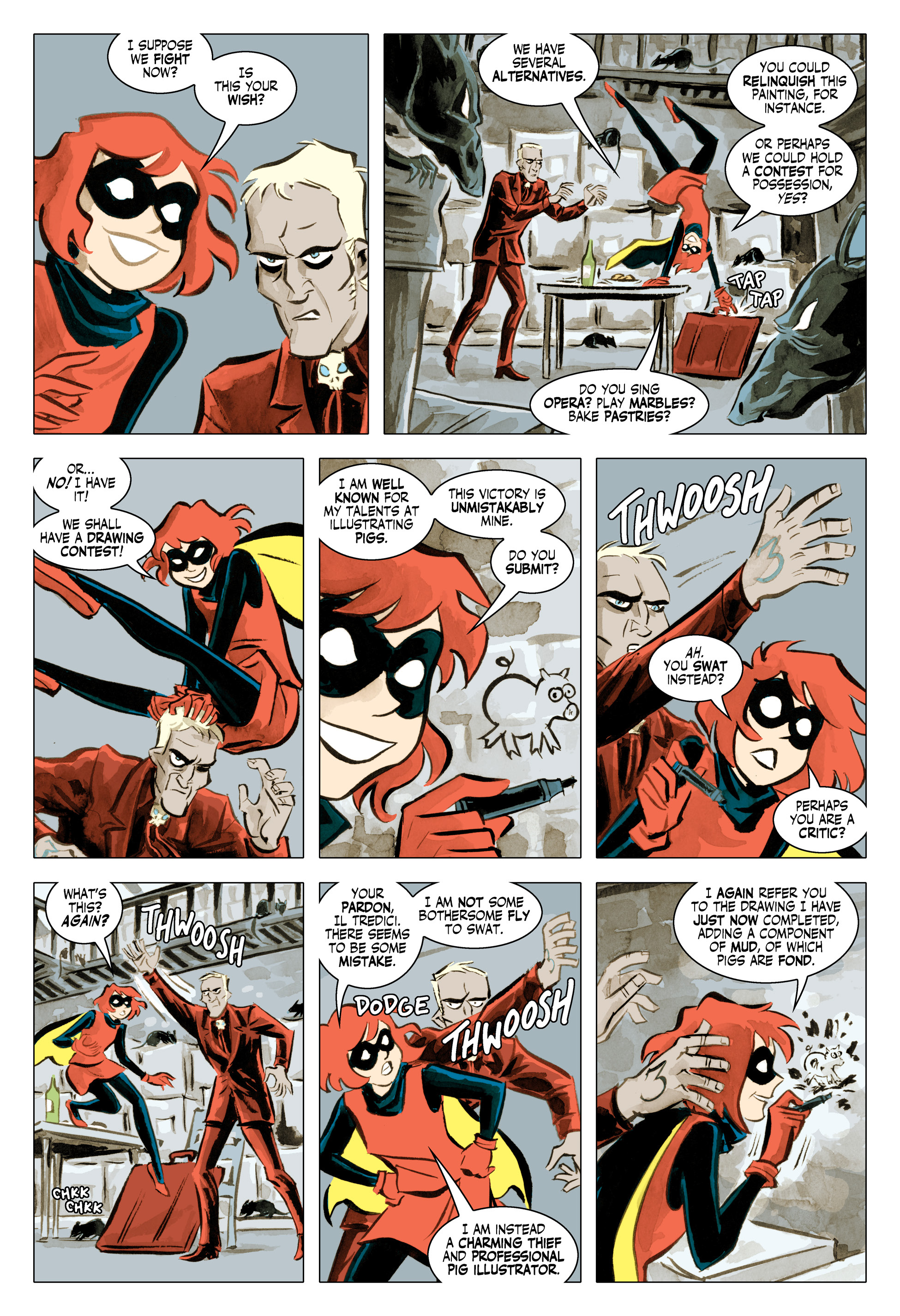 Bandette (2012-) issue 17 - Page 4