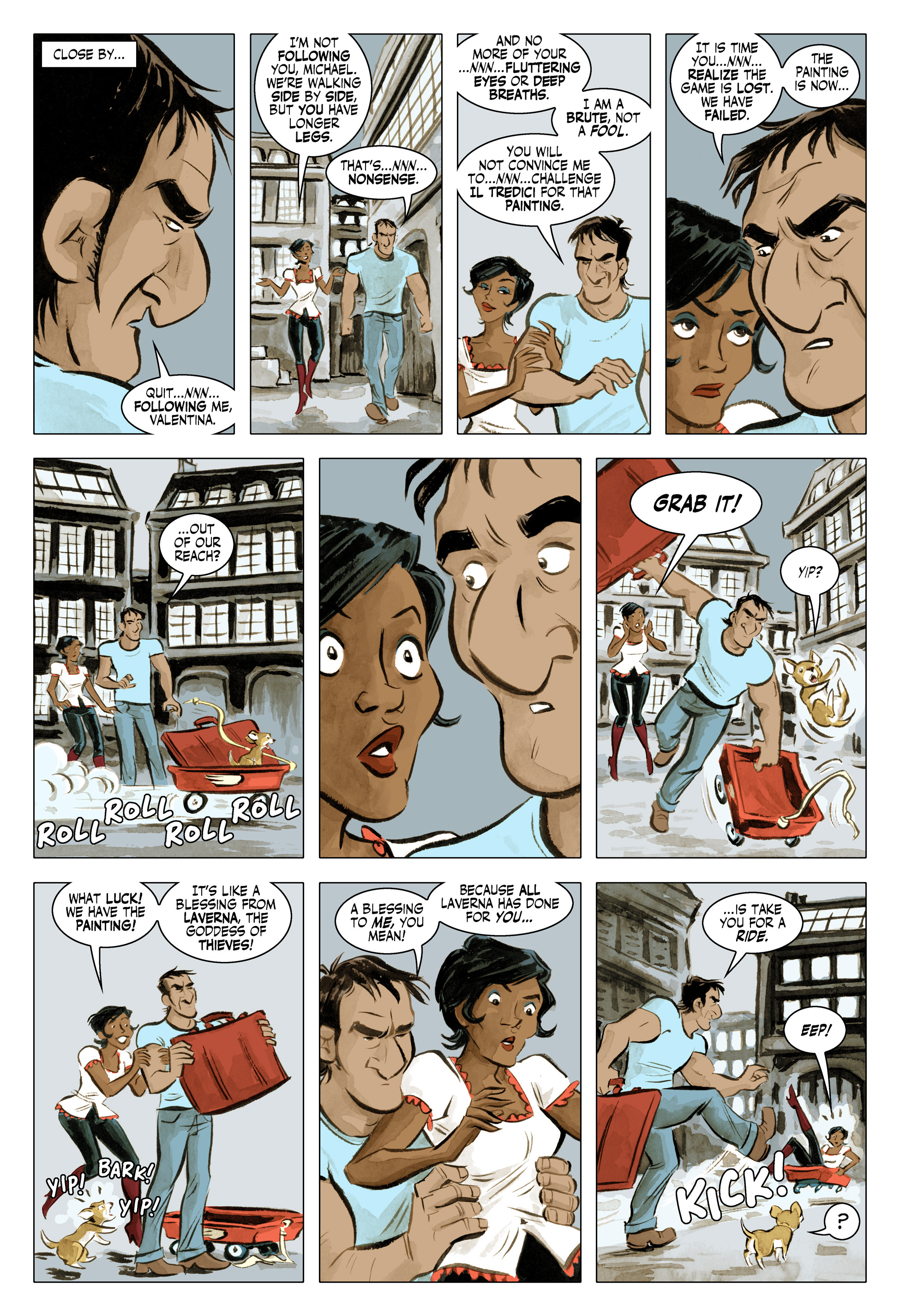 Bandette (2012-) issue 17 - Page 7