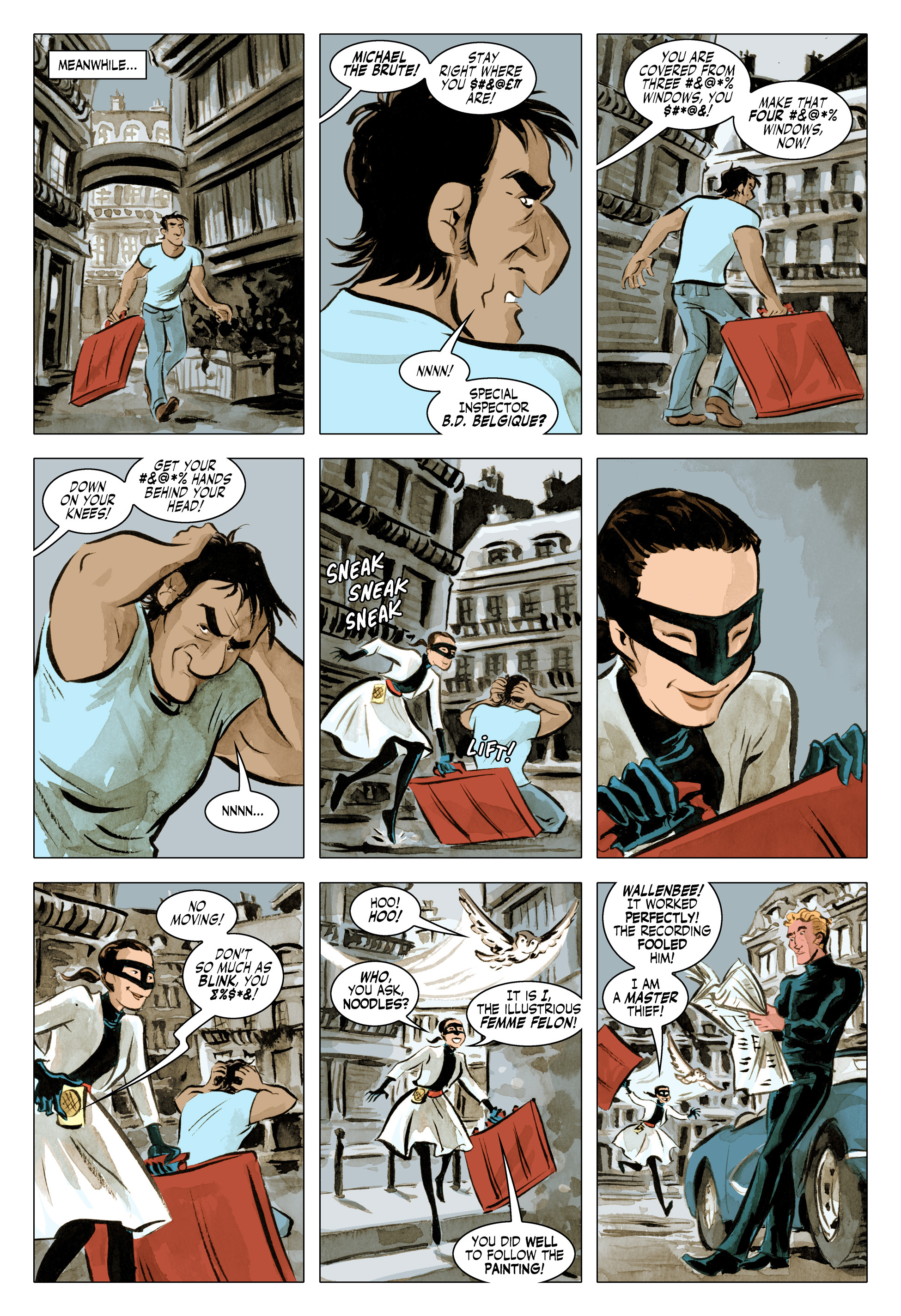 Bandette (2012-) issue 17 - Page 14