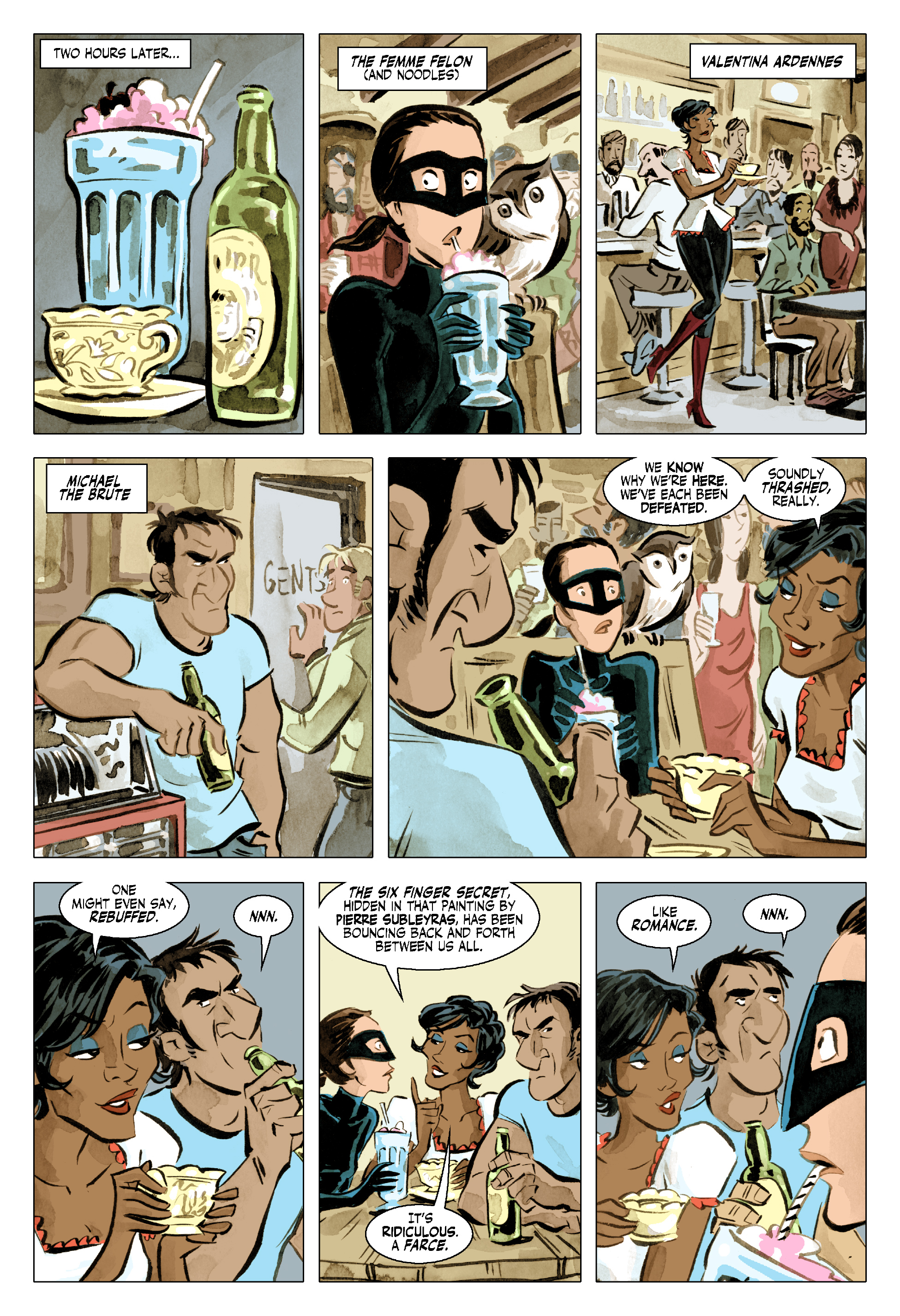 Bandette (2012-) issue 18 - Page 7