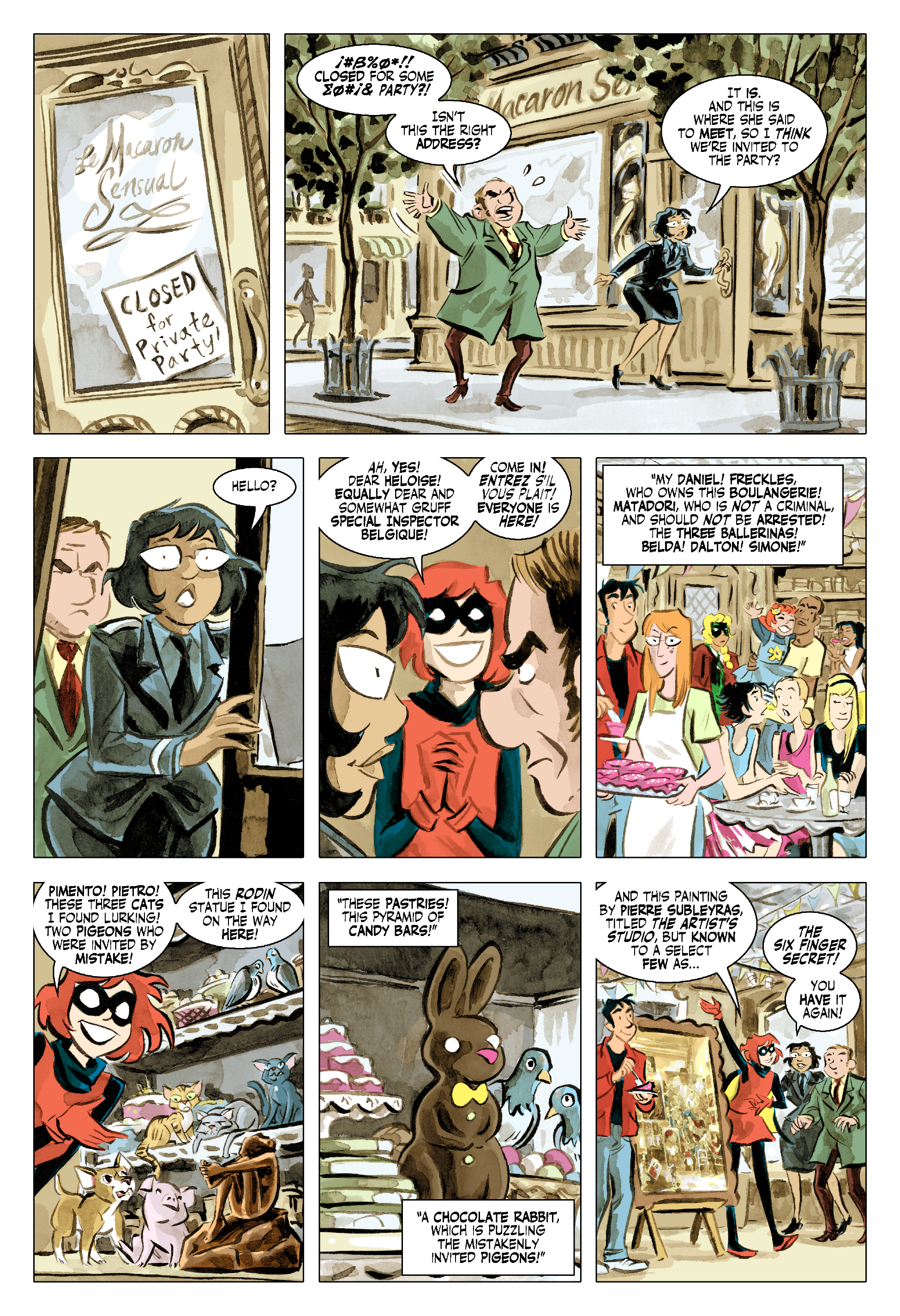 Bandette (2012-) issue 18 - Page 9