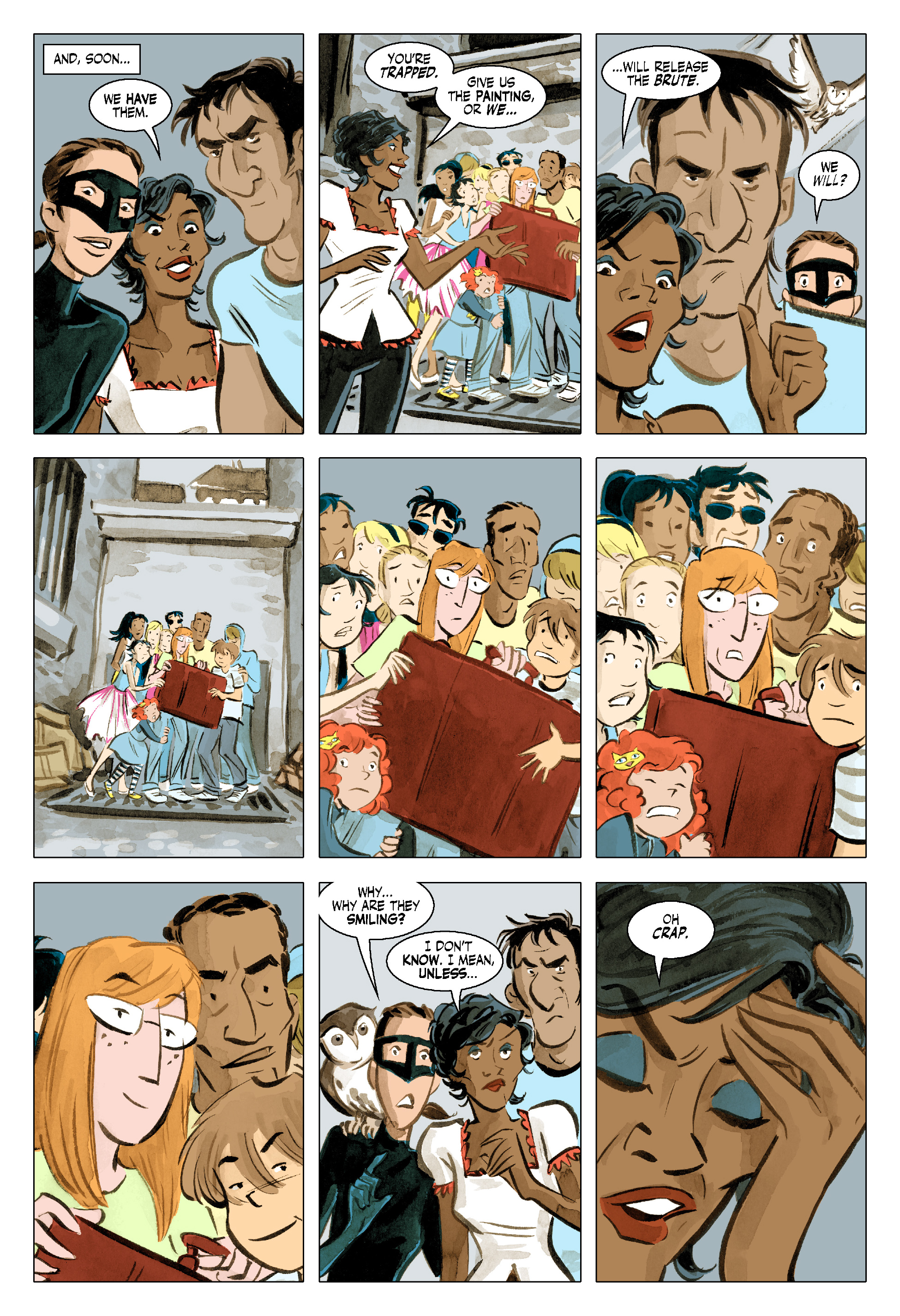 Bandette (2012-) issue 18 - Page 16