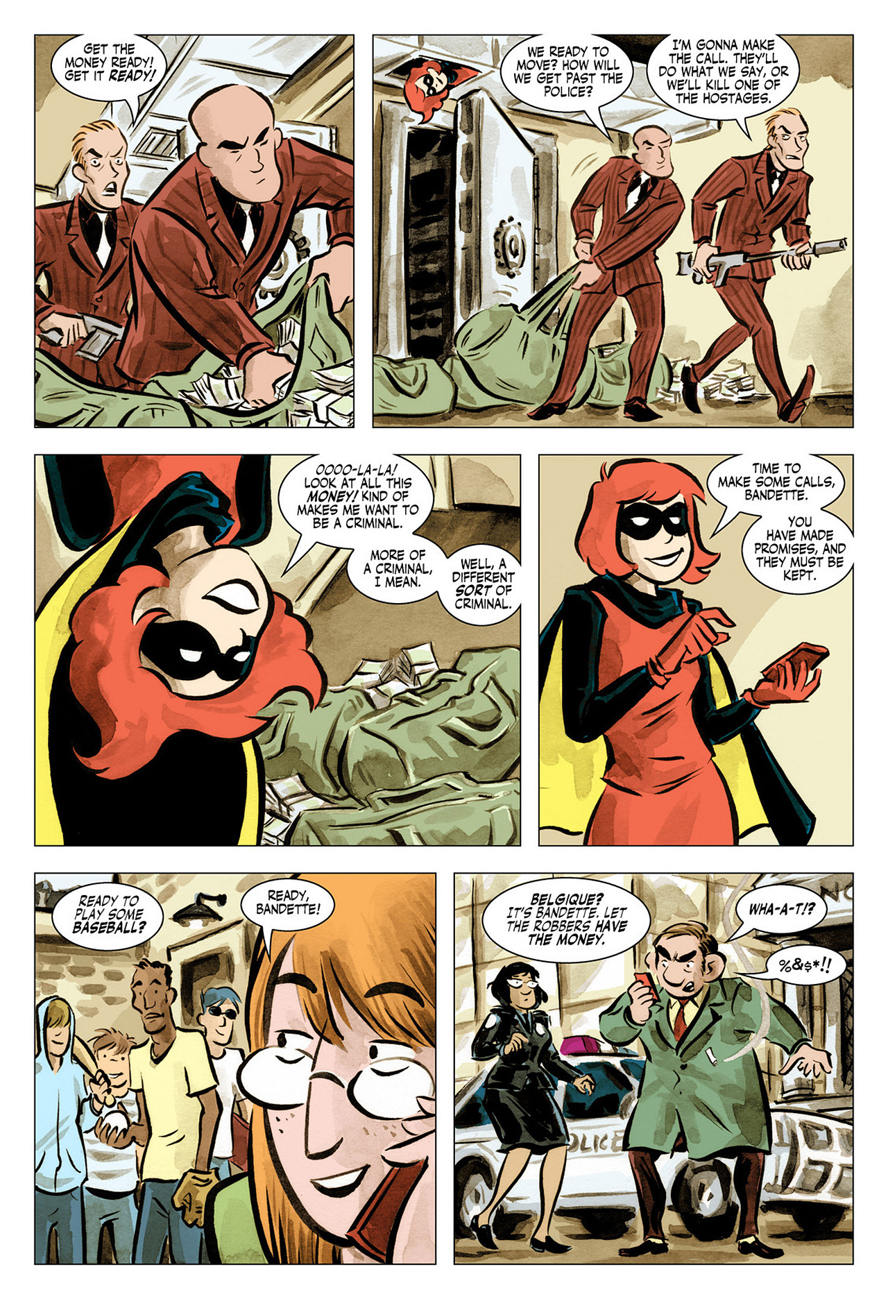 Bandette (2012-) issue 2 - Page 5