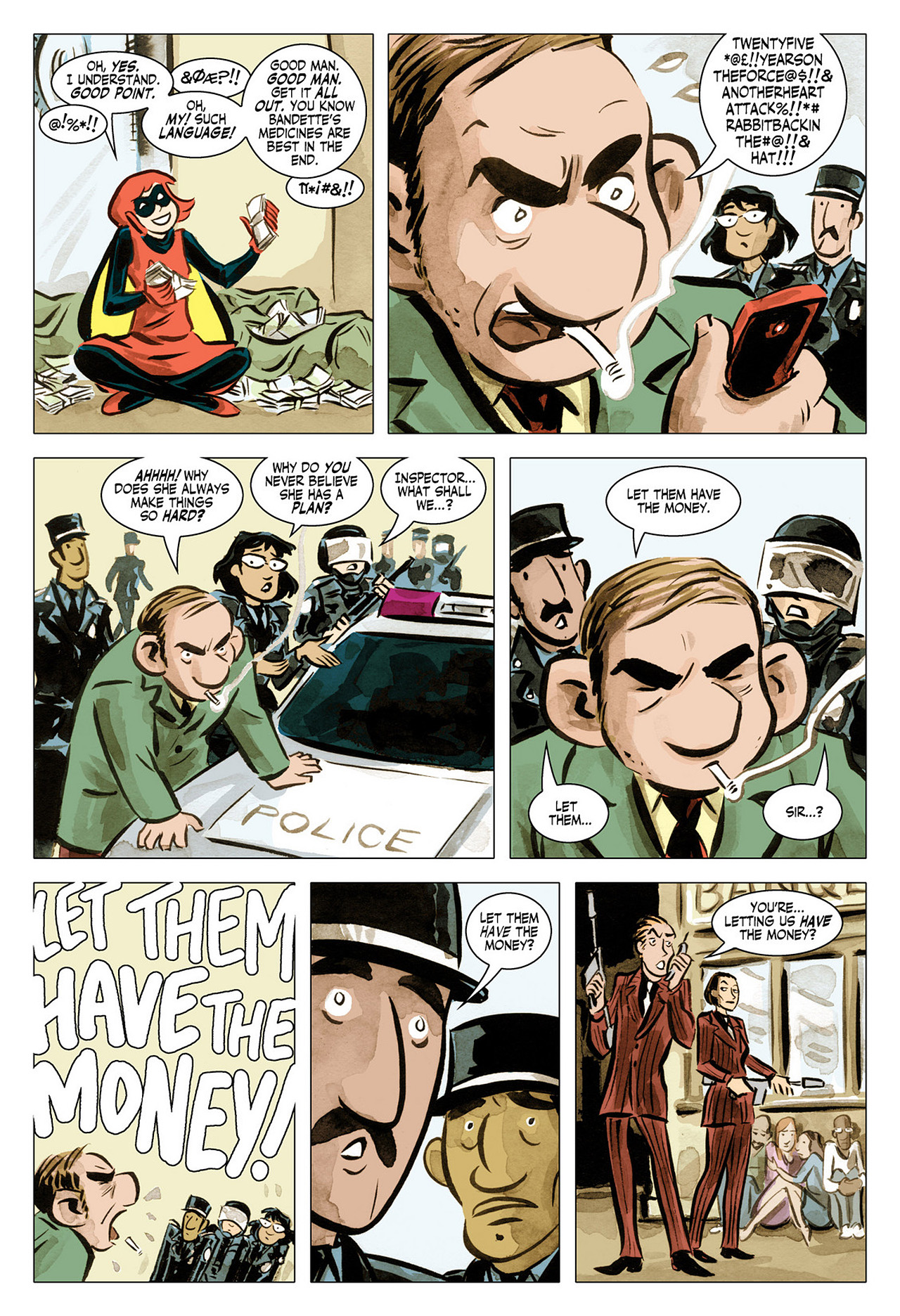 Bandette (2012-) issue 2 - Page 6