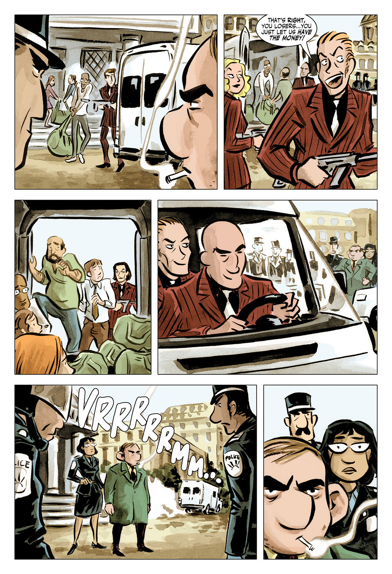 Bandette (2012-) issue 2 - Page 7