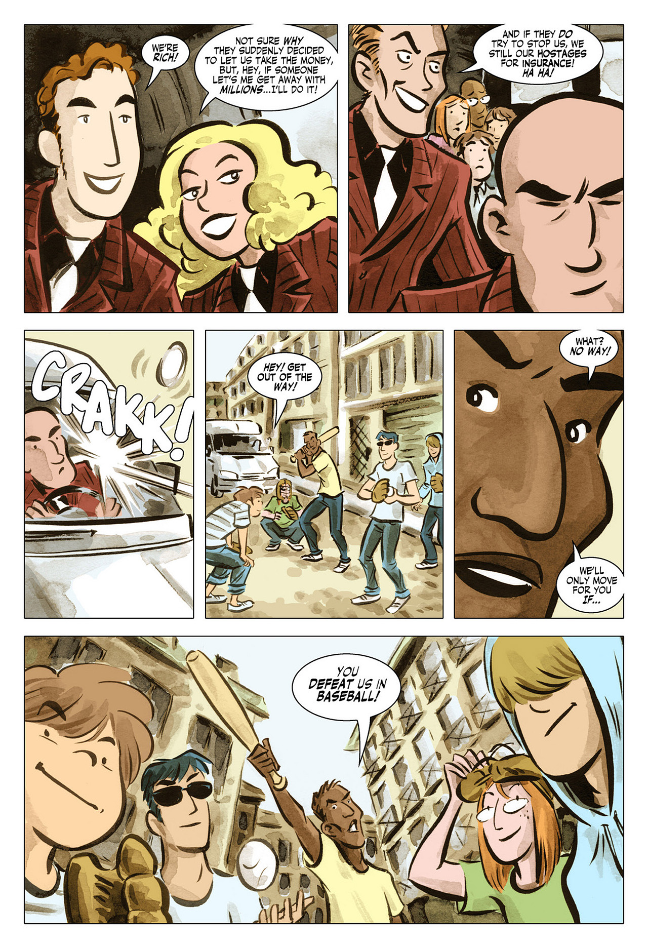 Bandette (2012-) issue 2 - Page 8