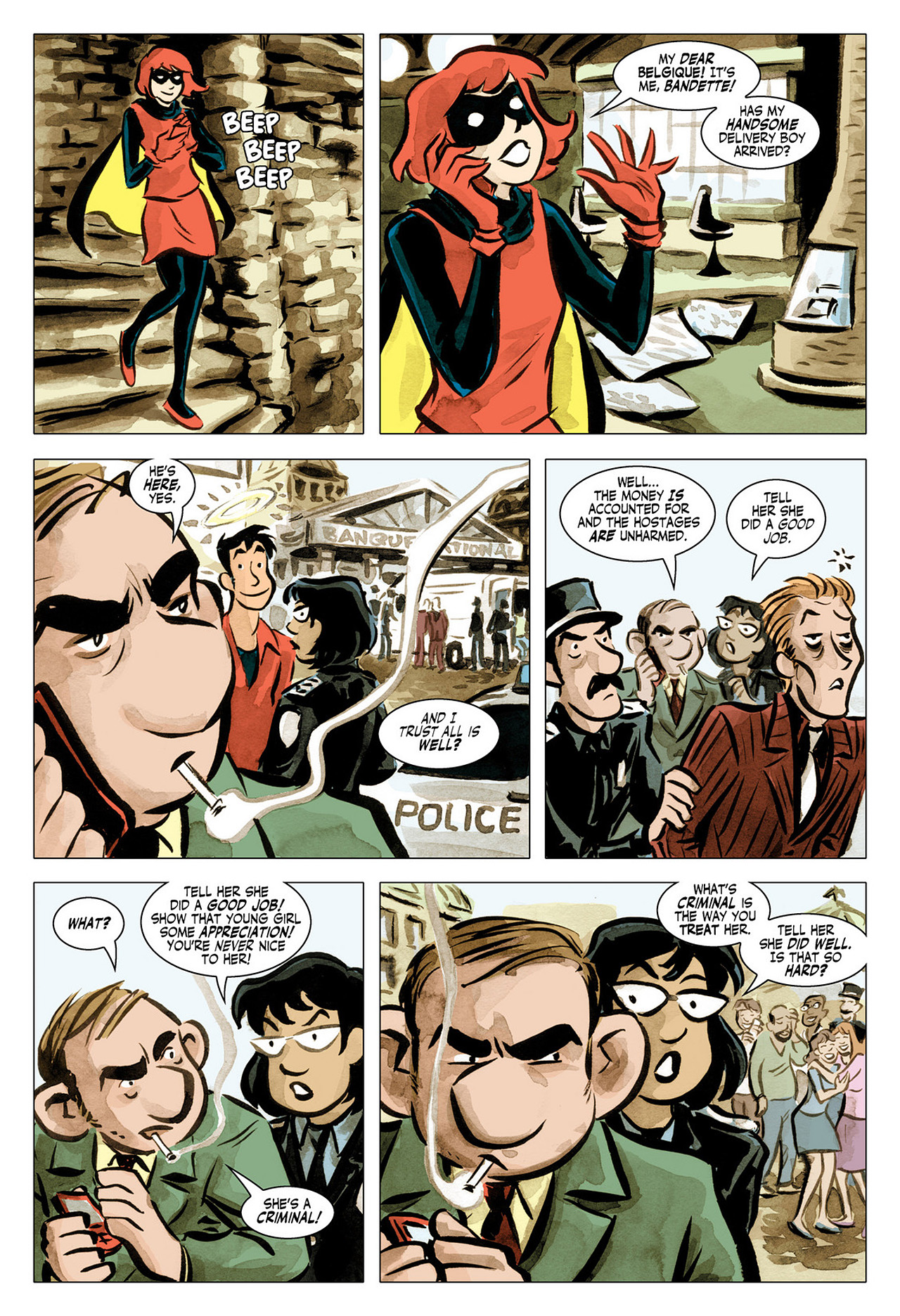 Bandette (2012-) issue 2 - Page 13