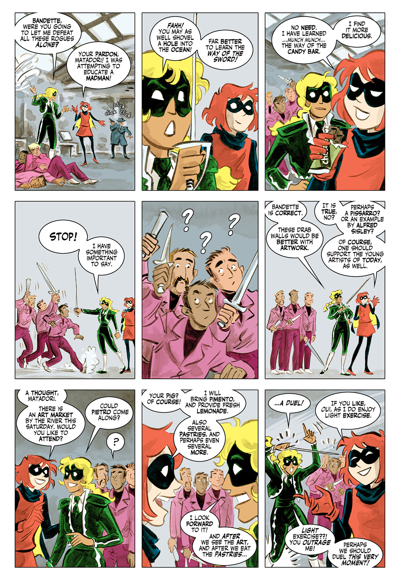 Bandette (2012-) issue 22 - Page 10