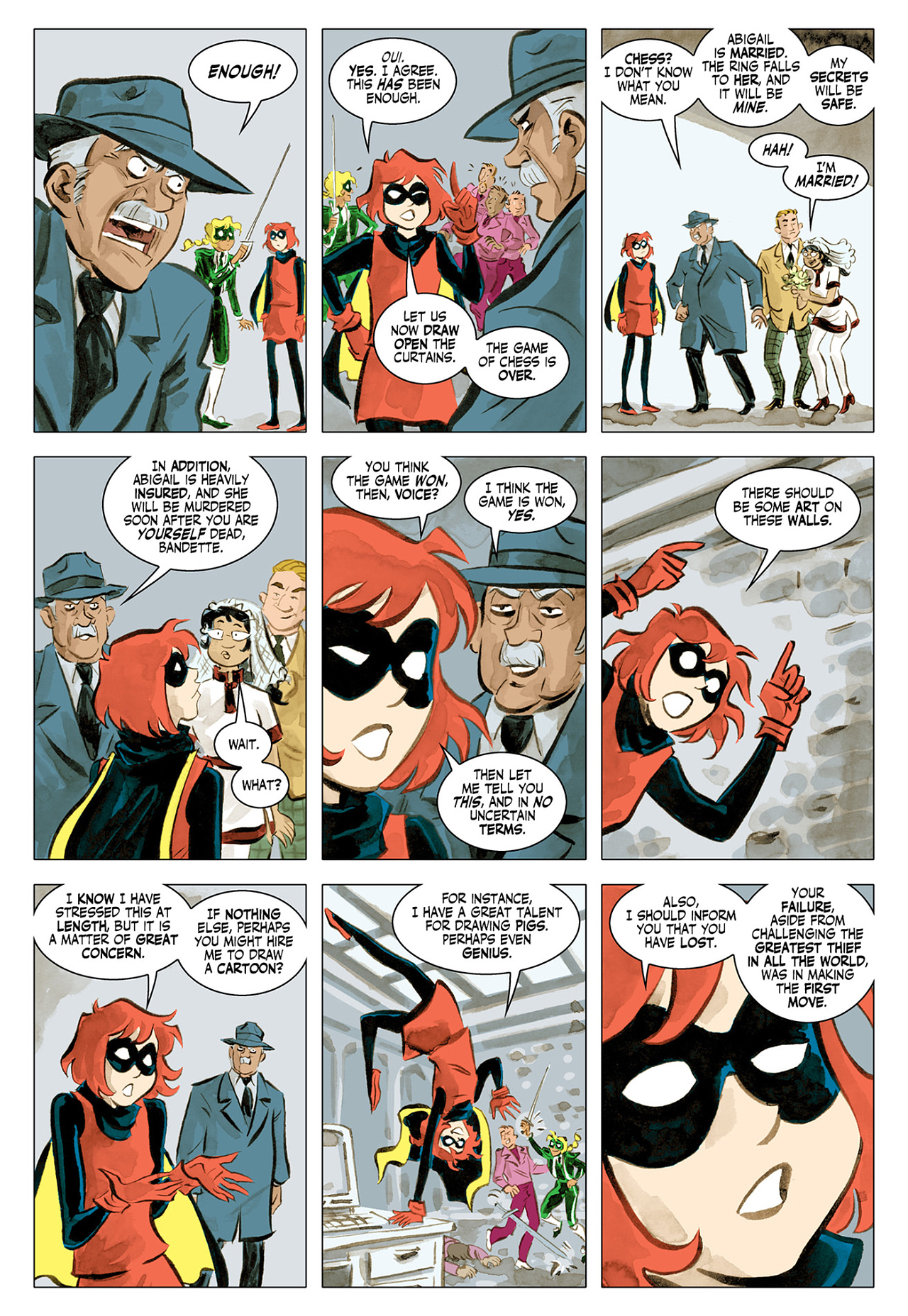 Bandette (2012-) issue 22 - Page 11