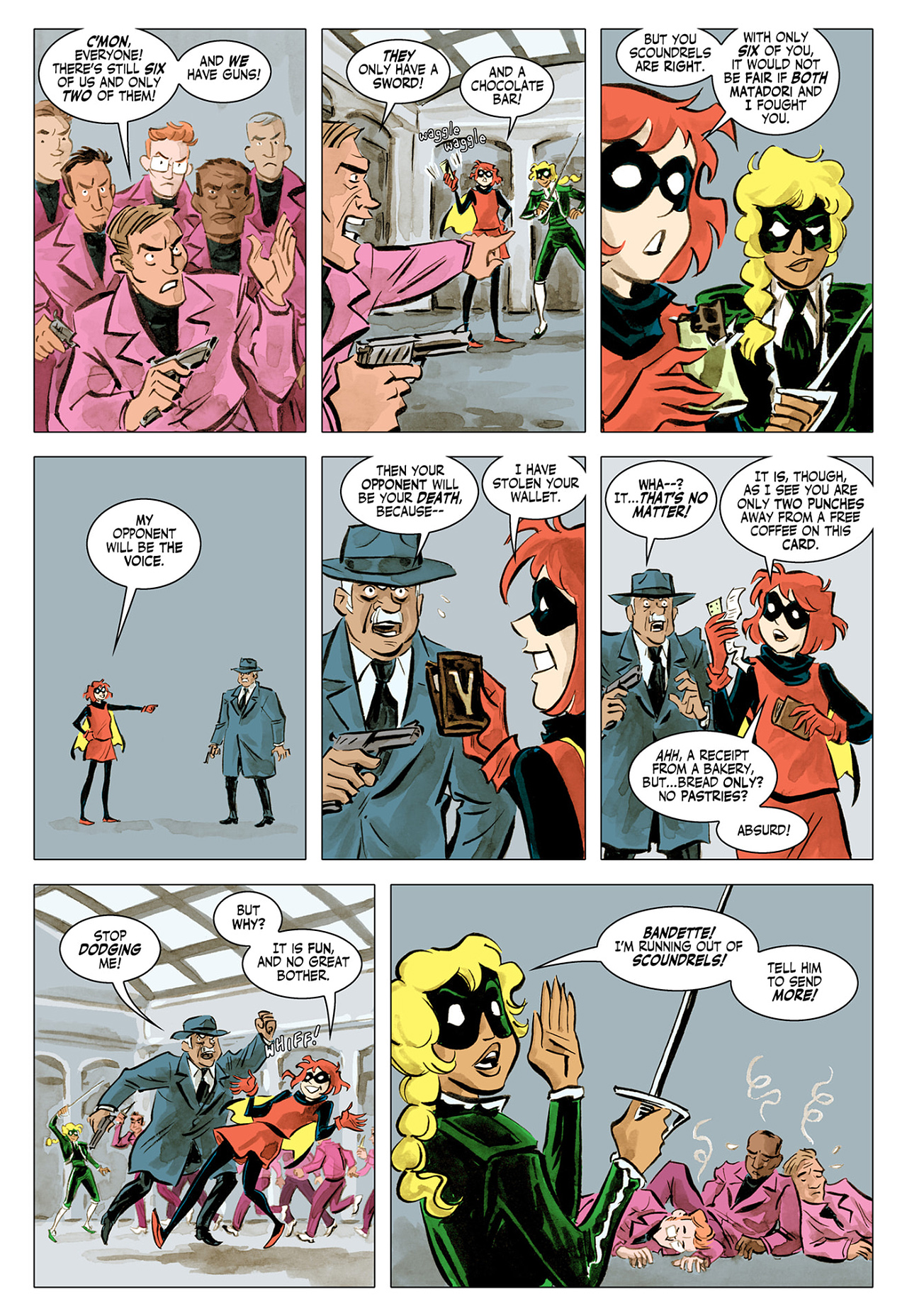 Bandette (2012-) issue 22 - Page 16