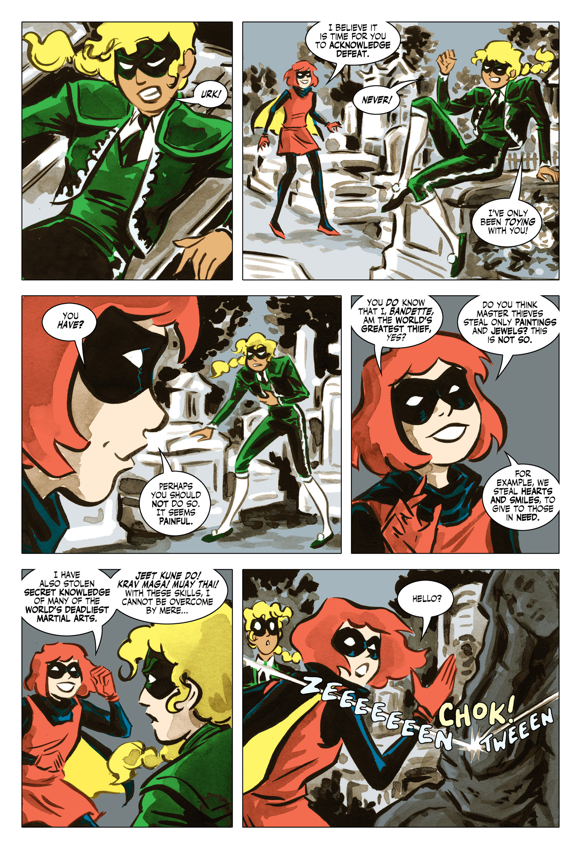 Bandette (2012-) issue 4 - Page 14