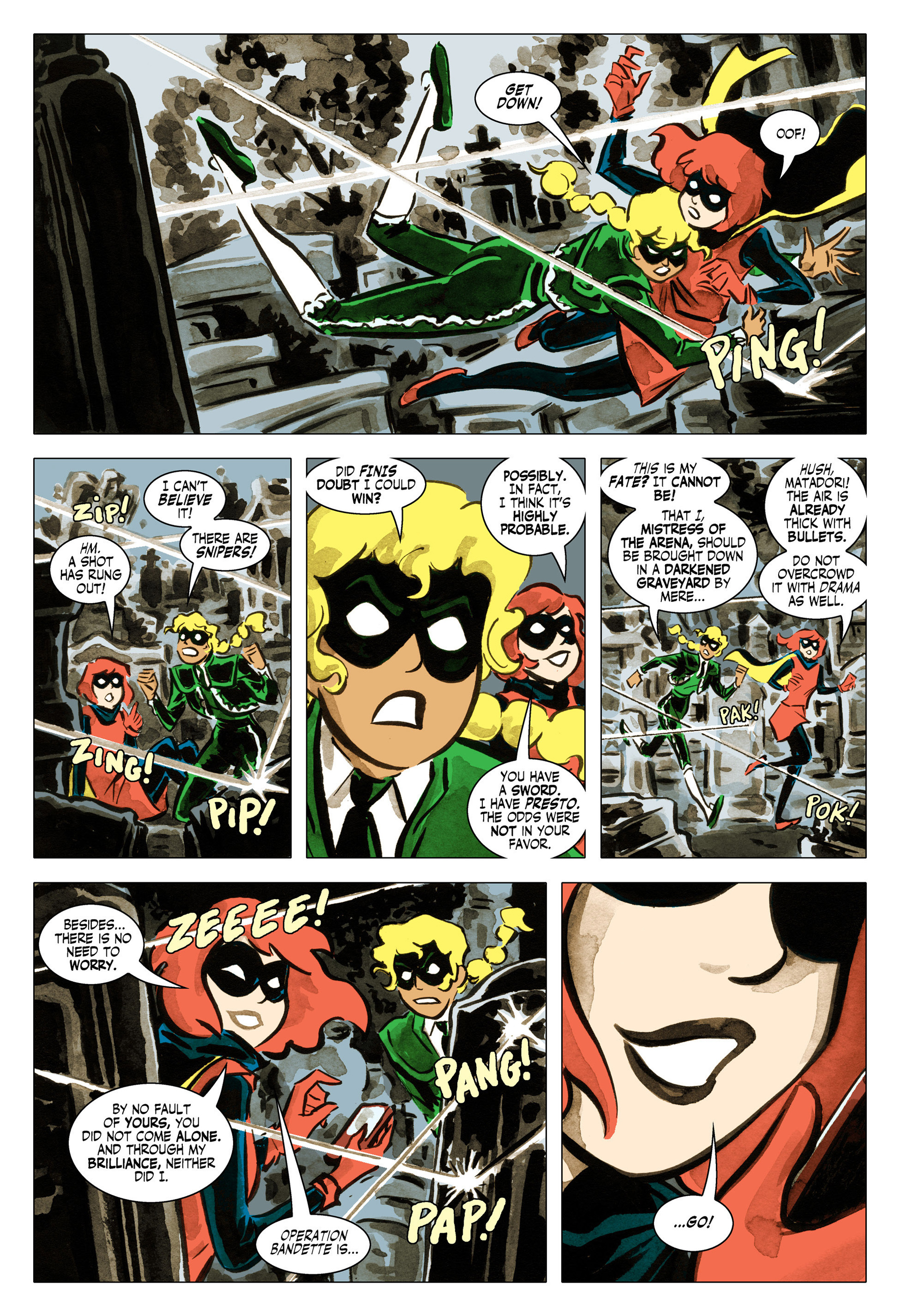 Bandette (2012-) issue 4 - Page 15