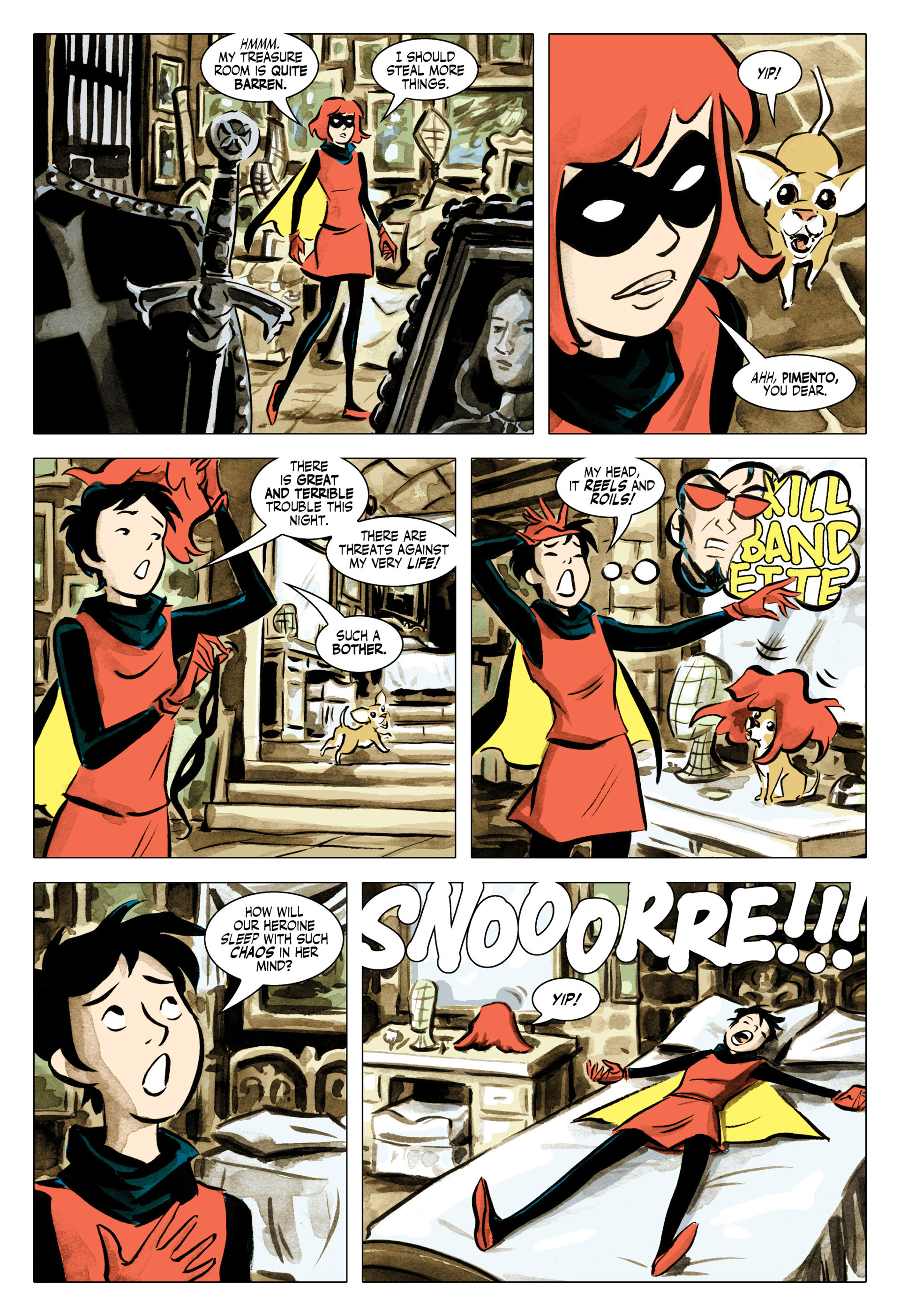 Bandette (2012-) issue 5 - Page 6