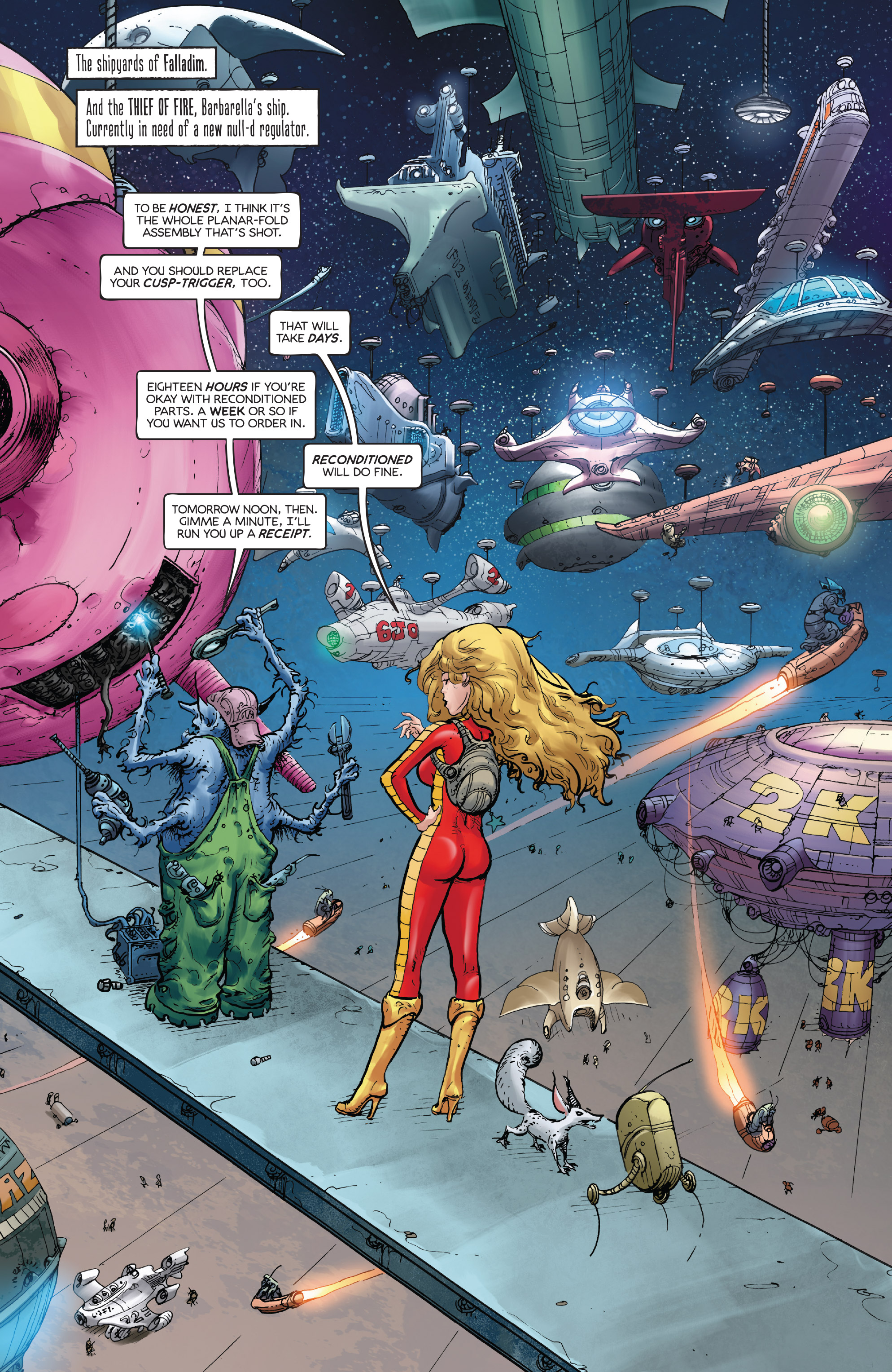 Barbarella (2017) issue 5 - Page 6