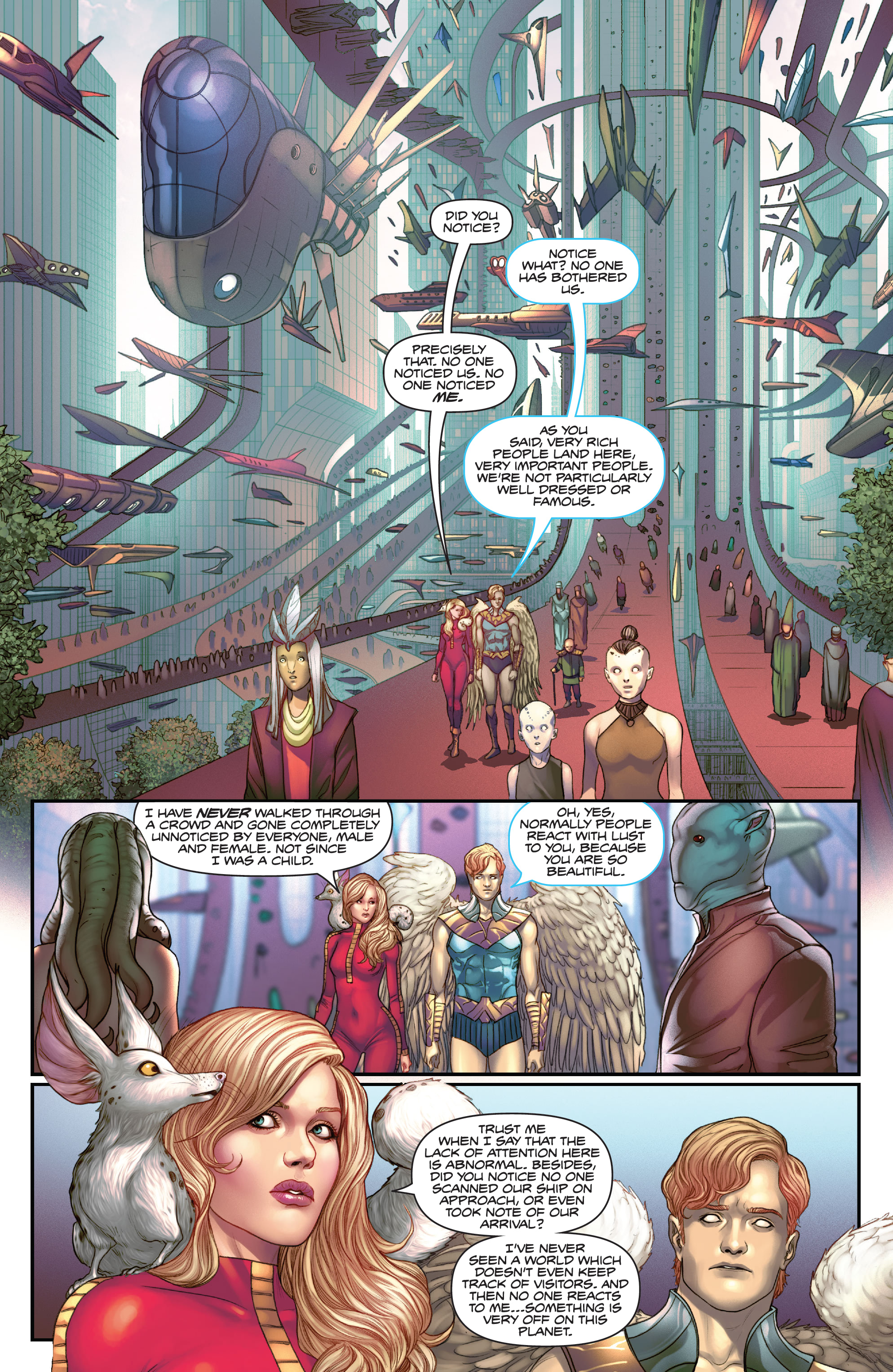 <{ $series->title }} issue 1 - Page 18