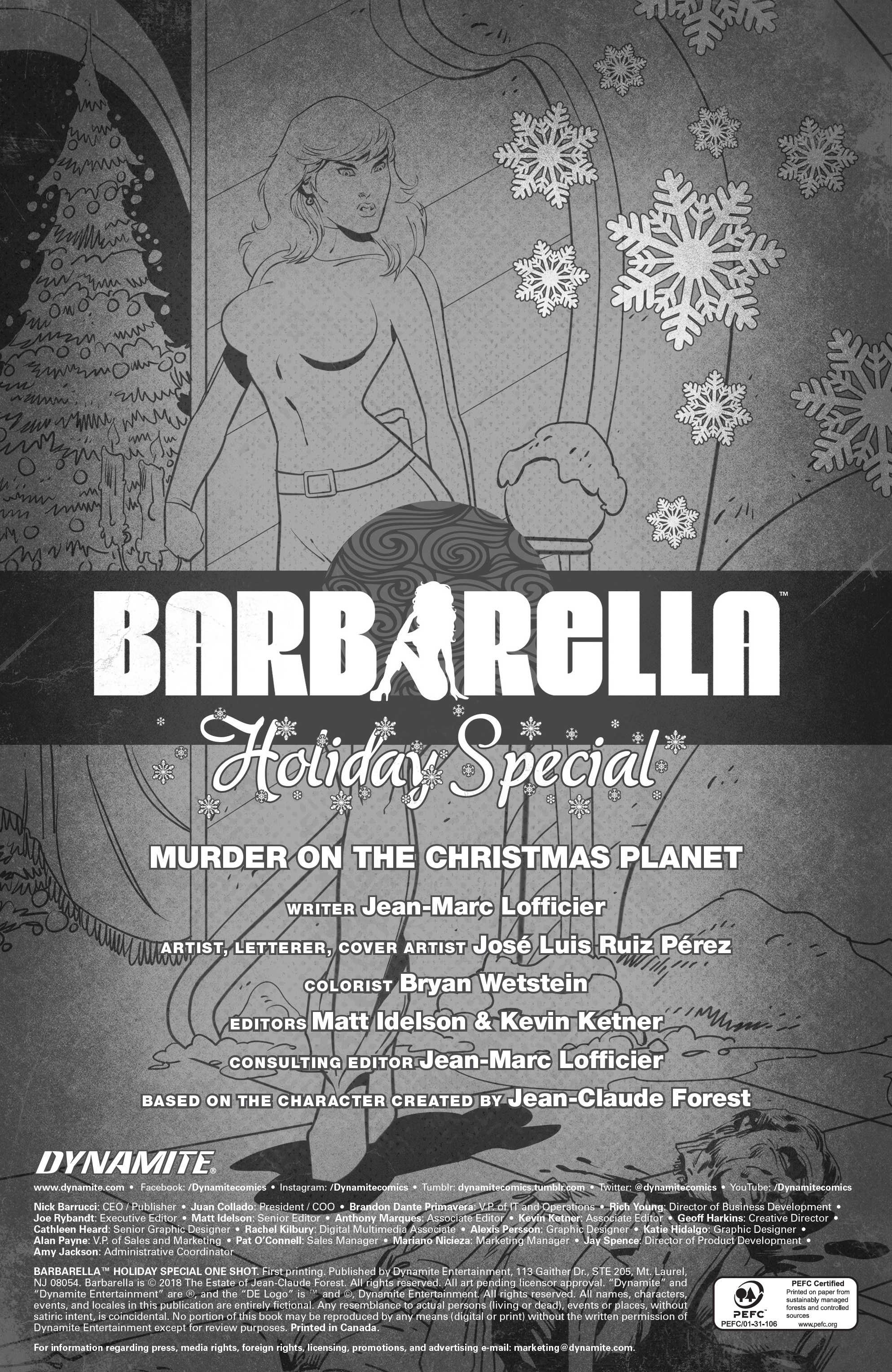 Barbarella Holiday Special (2018): Chapter 1 - Page 2
