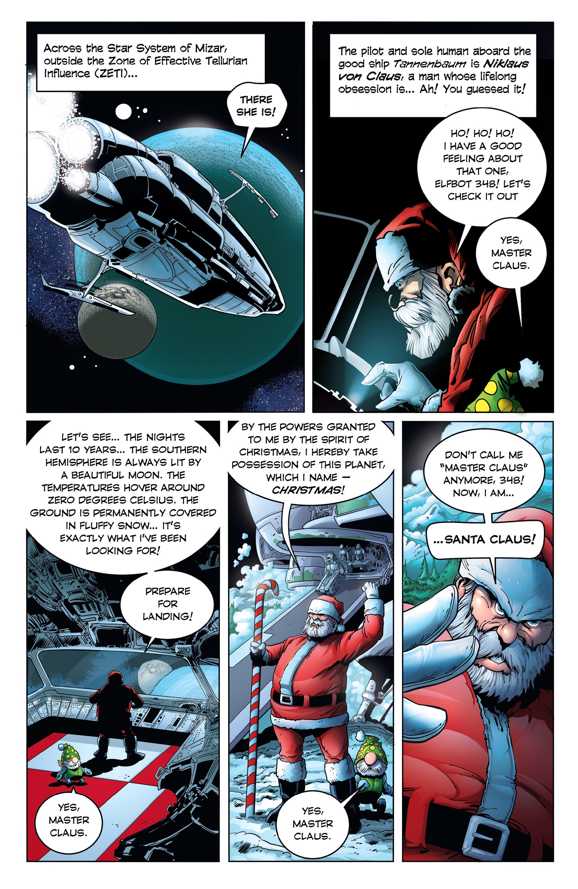 Barbarella Holiday Special (2018): Chapter 1 - Page 3