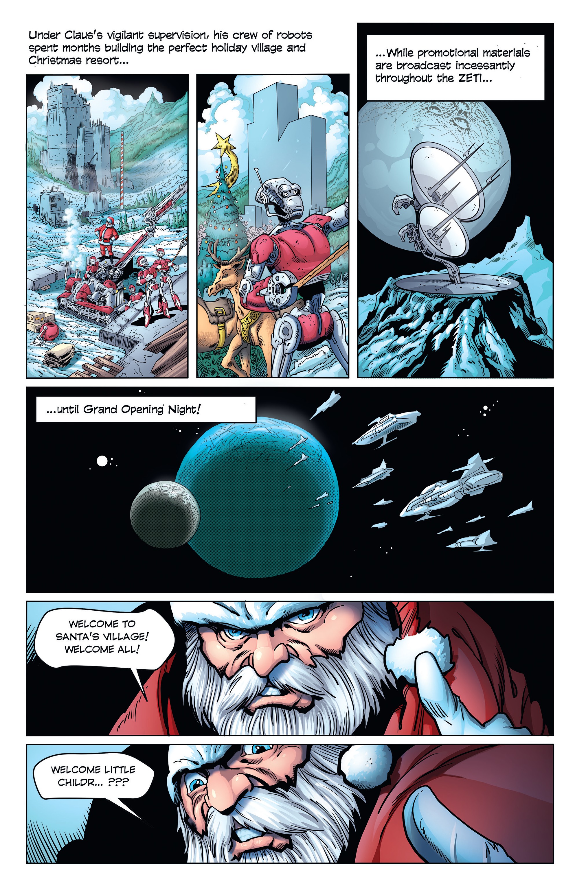 Barbarella Holiday Special (2018): Chapter 1 - Page 4