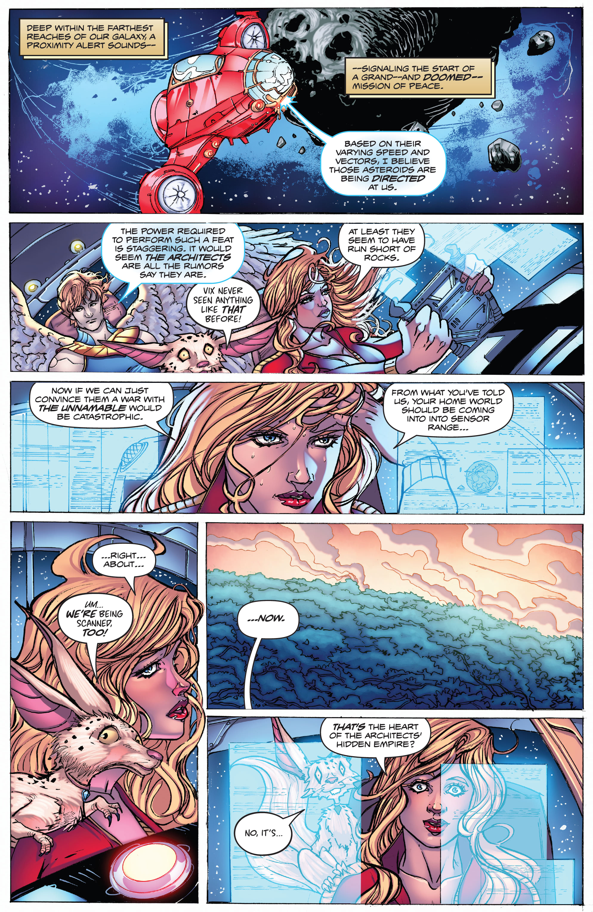 Barbarella: The Center Cannot Hold (2023-) issue 1 - Page 8