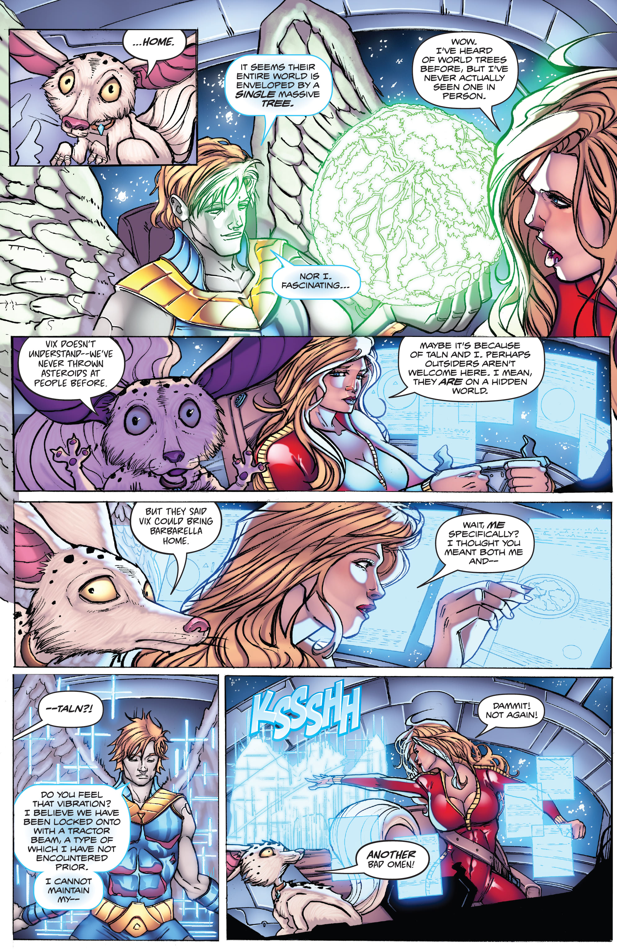 Barbarella: The Center Cannot Hold (2023-) issue 1 - Page 9