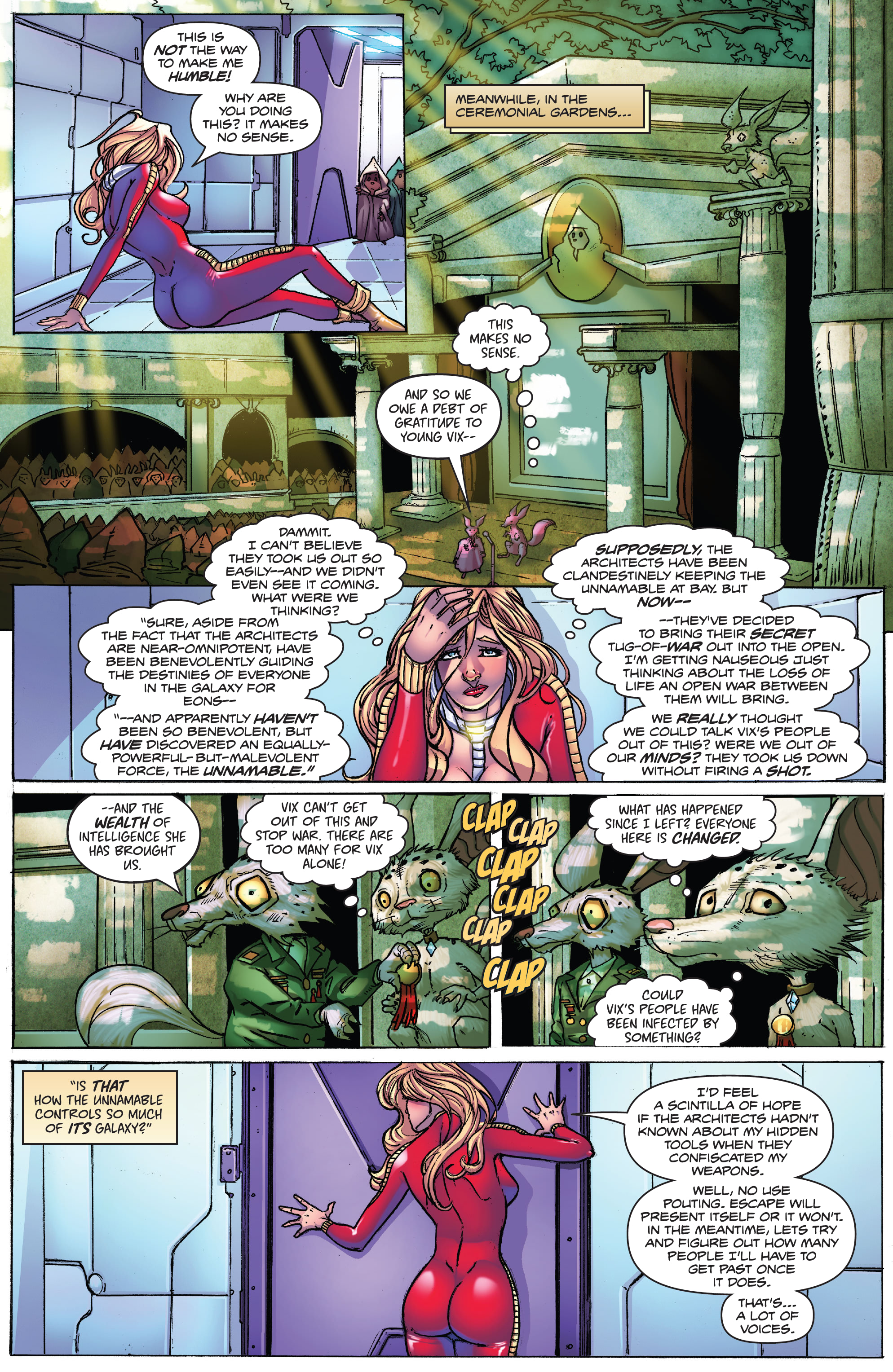 Barbarella: The Center Cannot Hold (2023-) issue 1 - Page 13