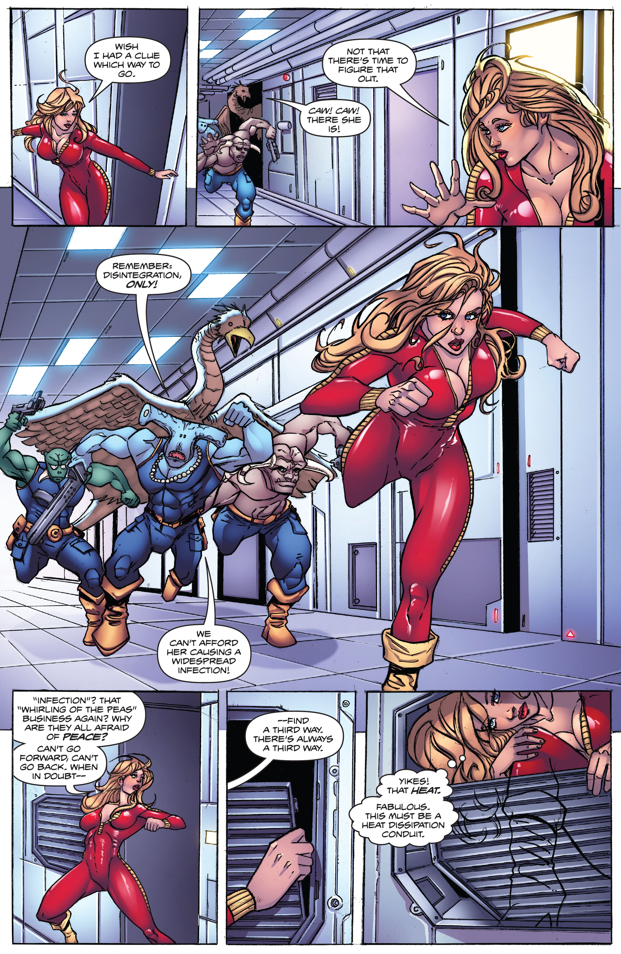 Barbarella: The Center Cannot Hold (2023-) issue 1 - Page 16