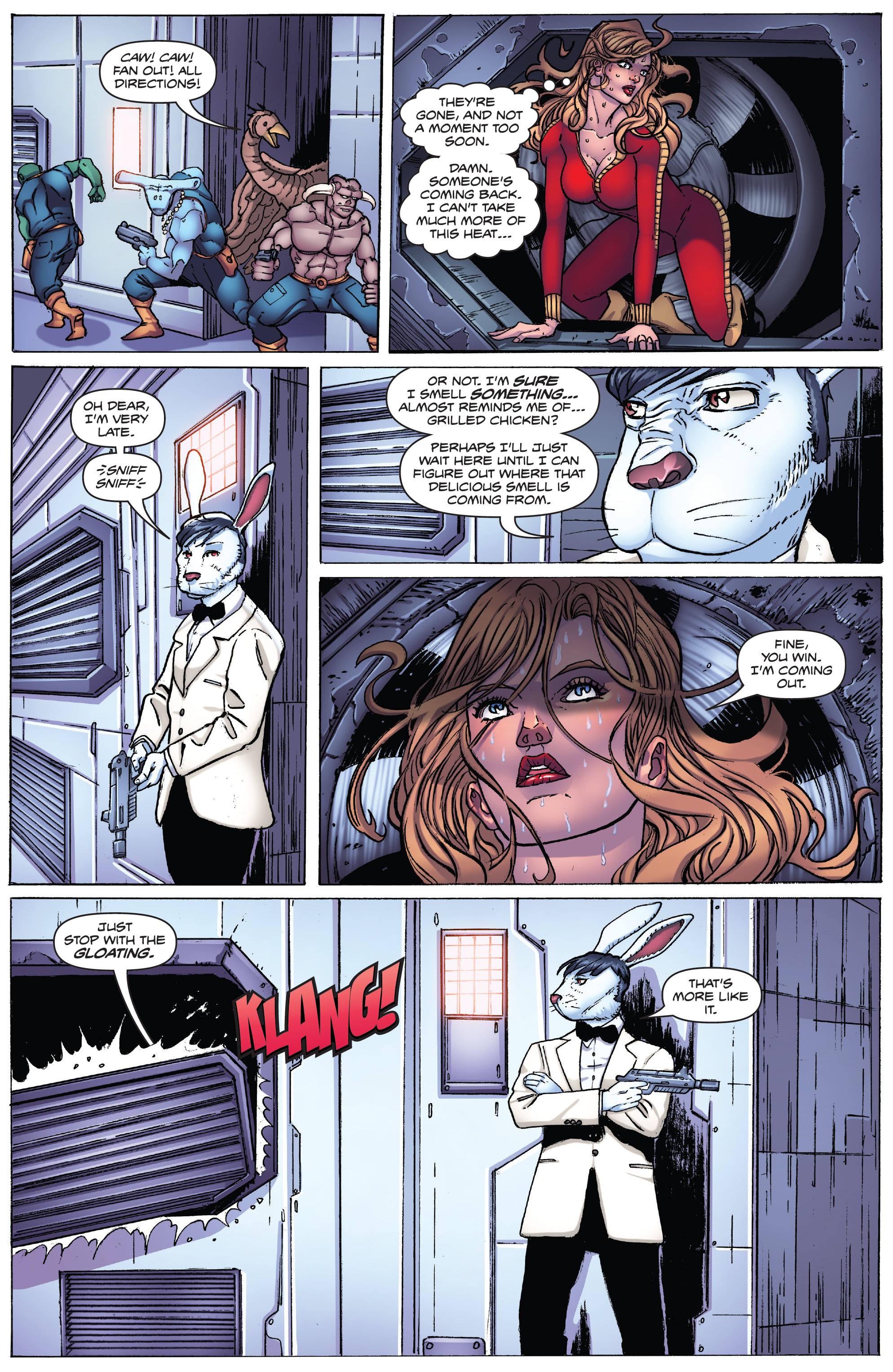 Barbarella: The Center Cannot Hold (2023-) issue 1 - Page 17