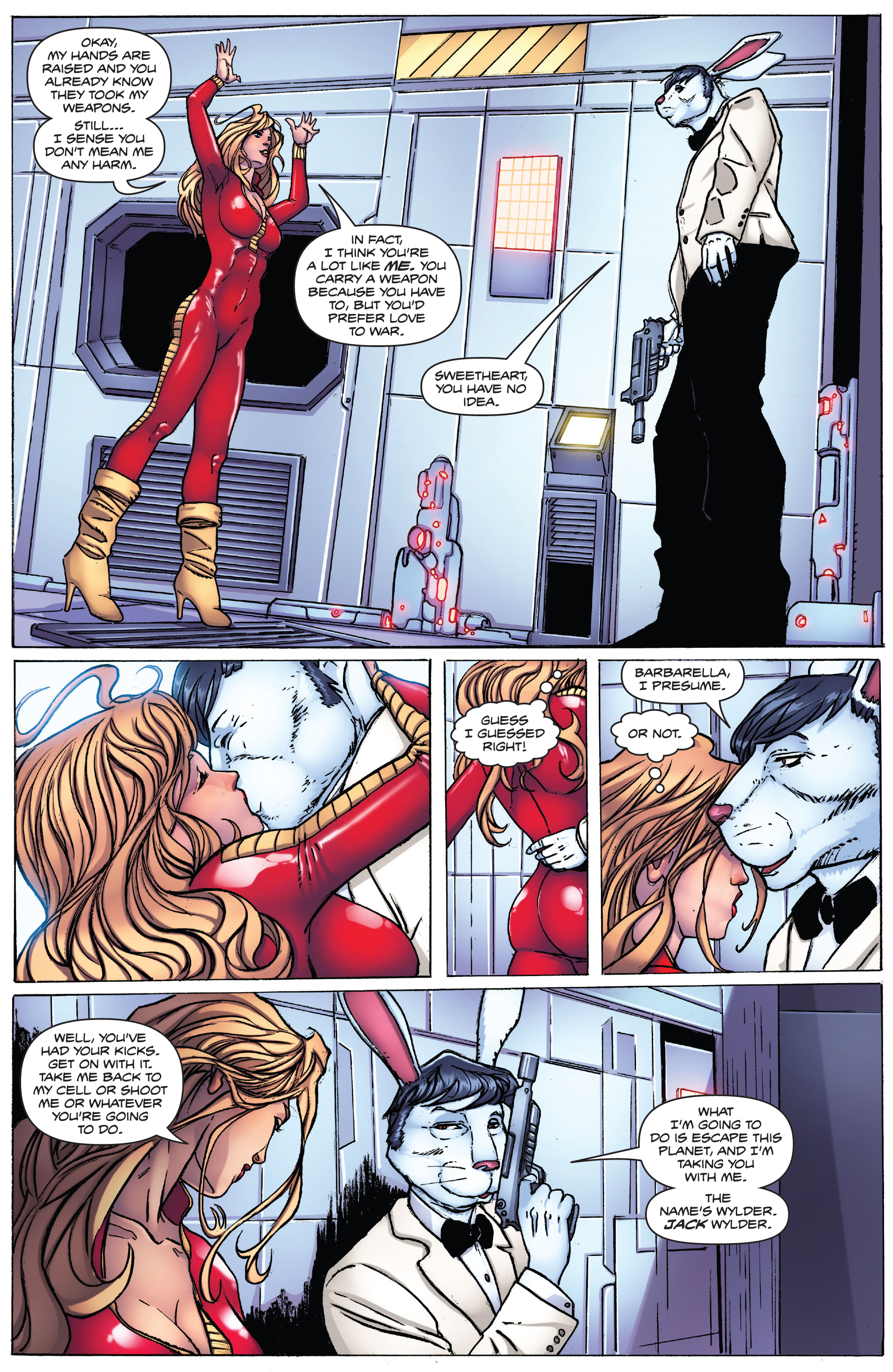 Barbarella: The Center Cannot Hold (2023-) issue 1 - Page 18