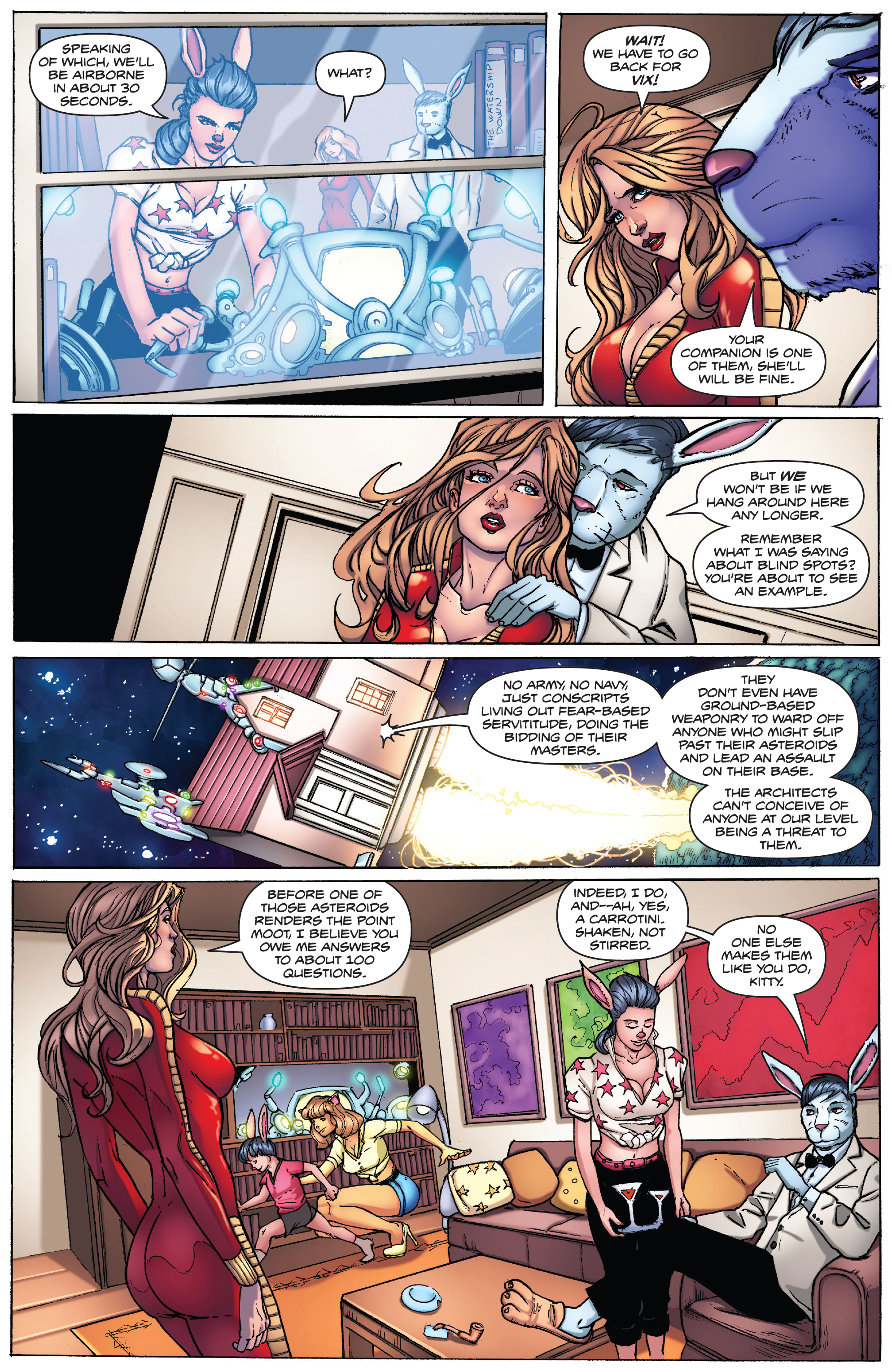 Barbarella: The Center Cannot Hold (2023-) issue 1 - Page 21