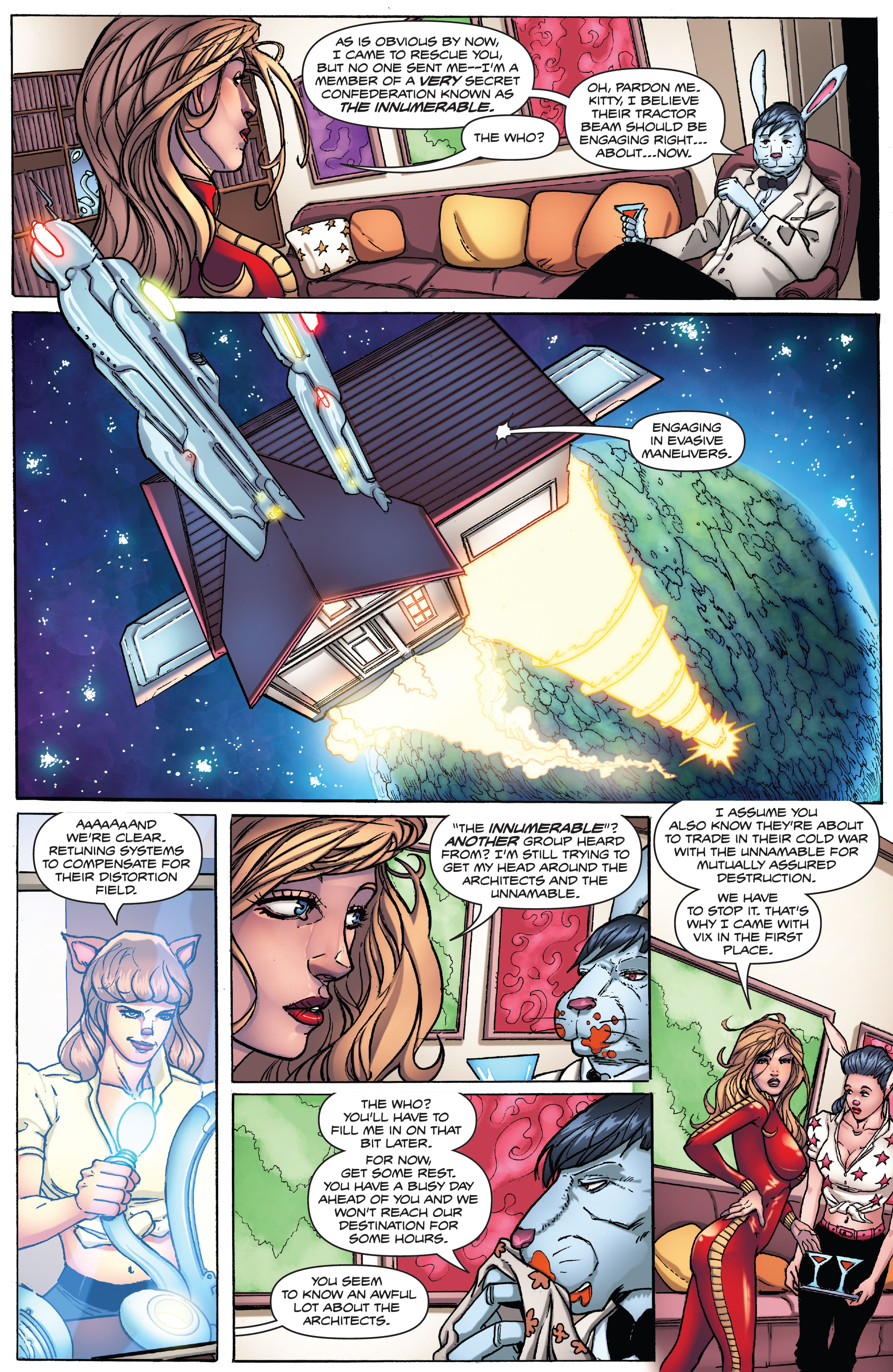 Barbarella: The Center Cannot Hold (2023-) issue 1 - Page 22