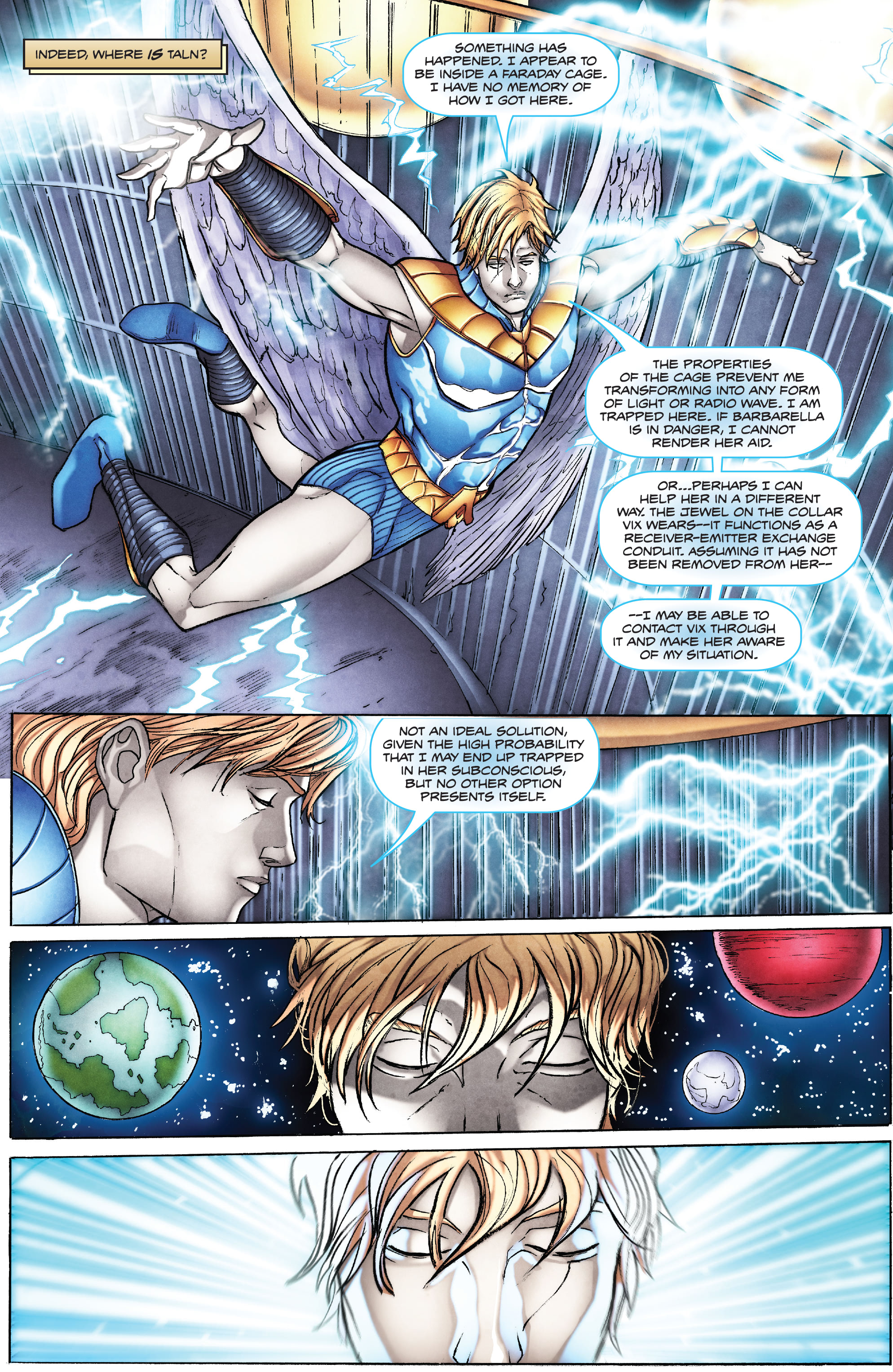 Barbarella: The Center Cannot Hold (2023-) issue 2 - Page 25