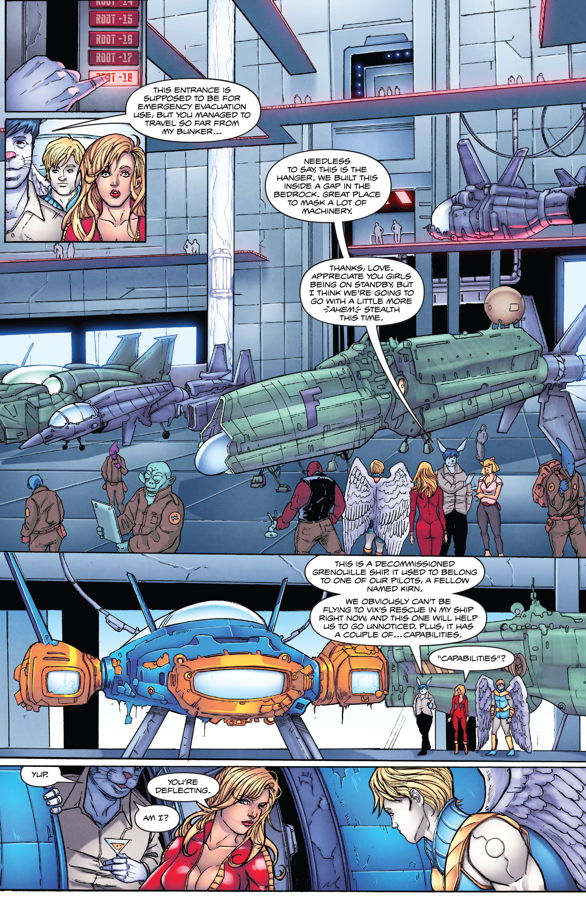 Barbarella: The Center Cannot Hold (2023-) issue 3 - Page 10