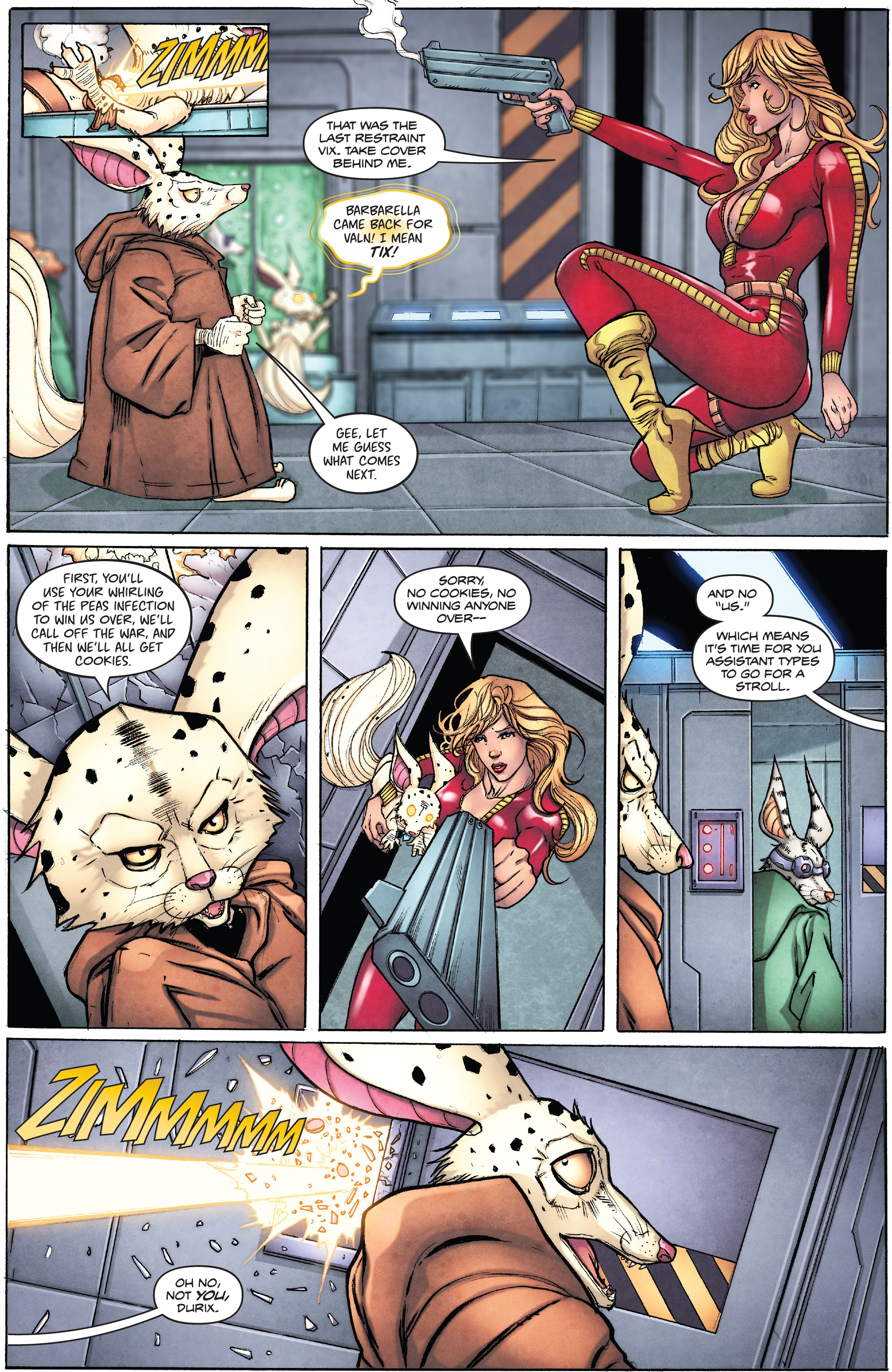 Barbarella: The Center Cannot Hold (2023-) issue 3 - Page 16