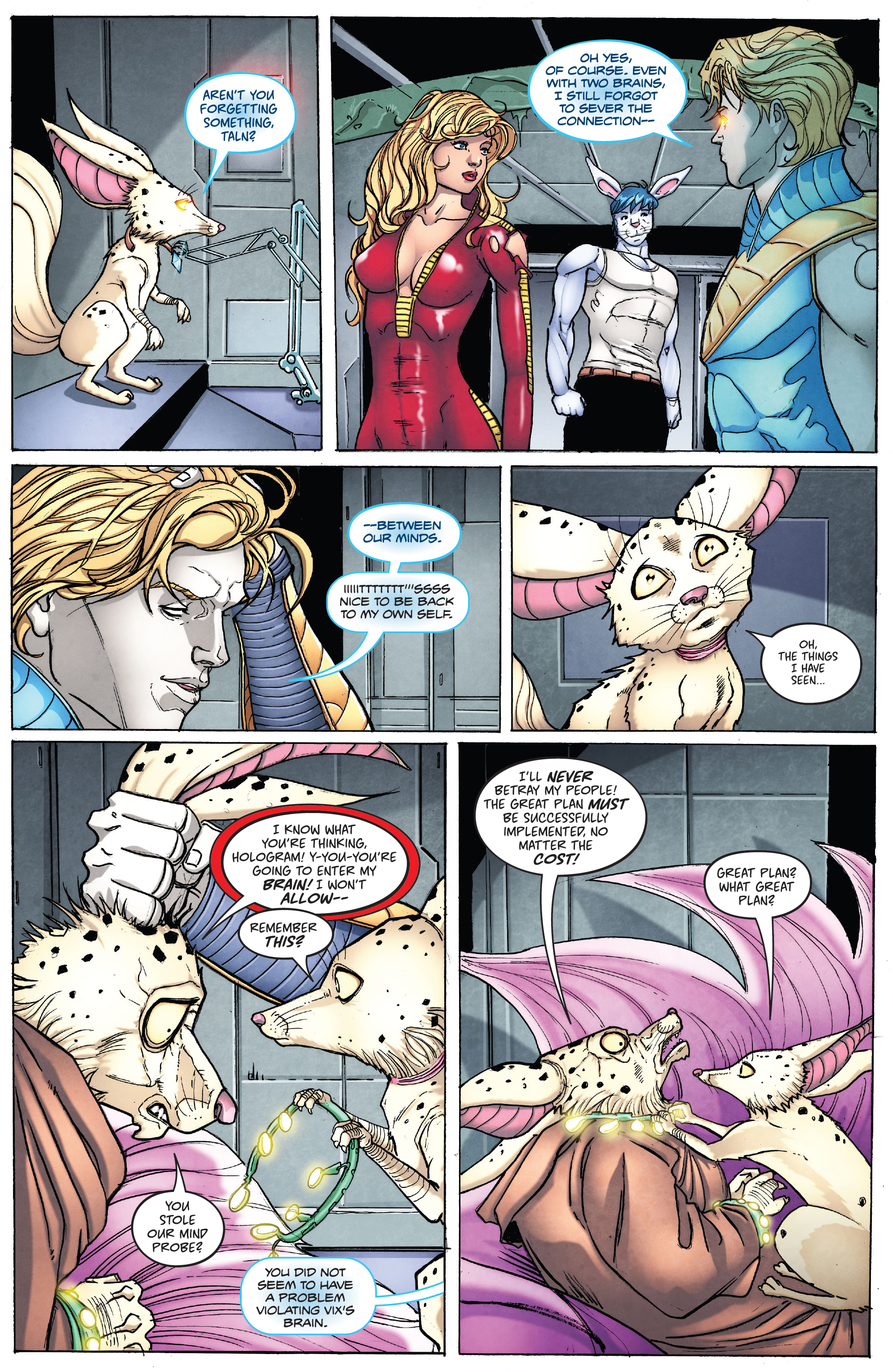 Barbarella: The Center Cannot Hold (2023-) issue 4 - Page 9