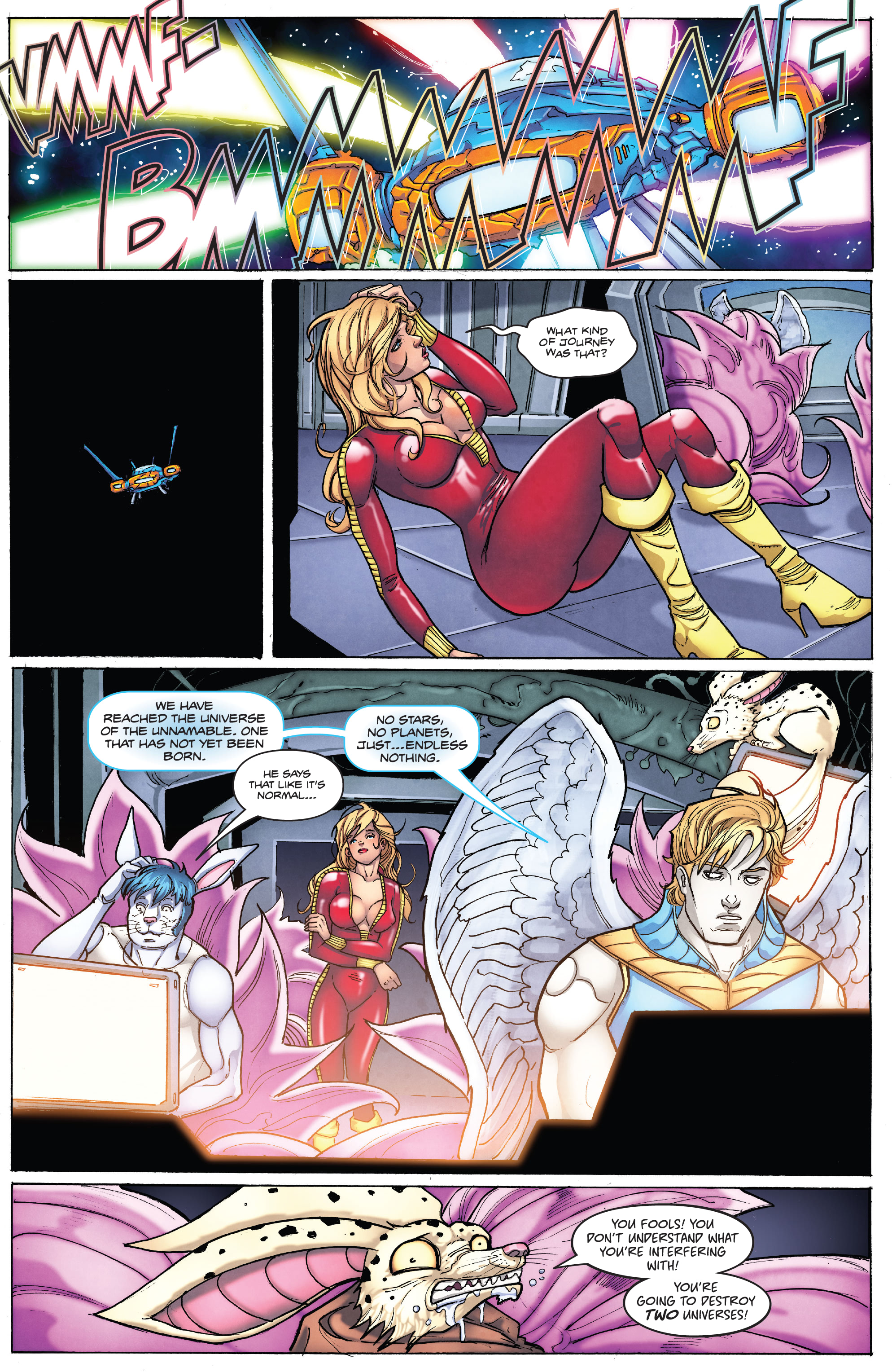 Barbarella: The Center Cannot Hold (2023-) issue 4 - Page 14