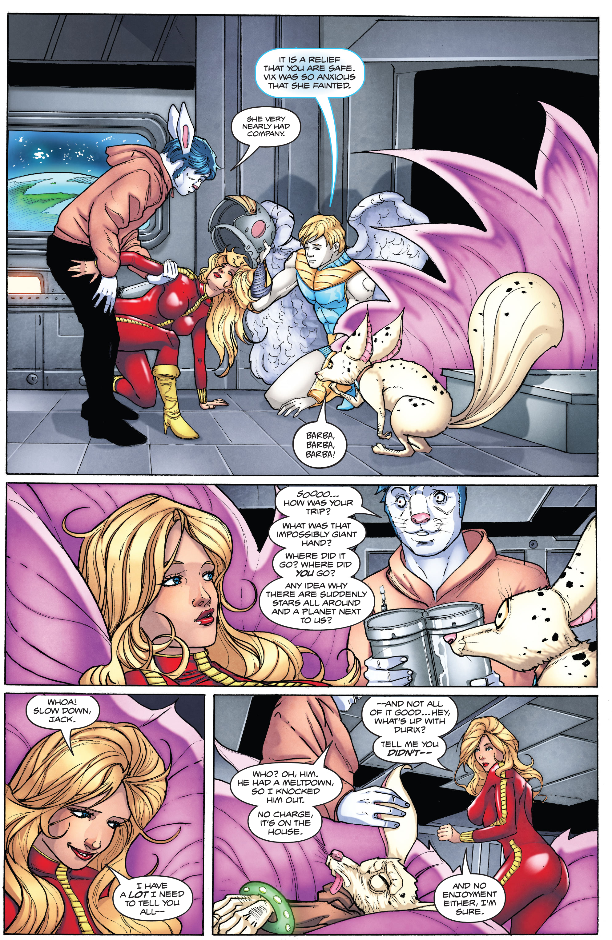 Barbarella: The Center Cannot Hold (2023-) issue 4 - Page 25